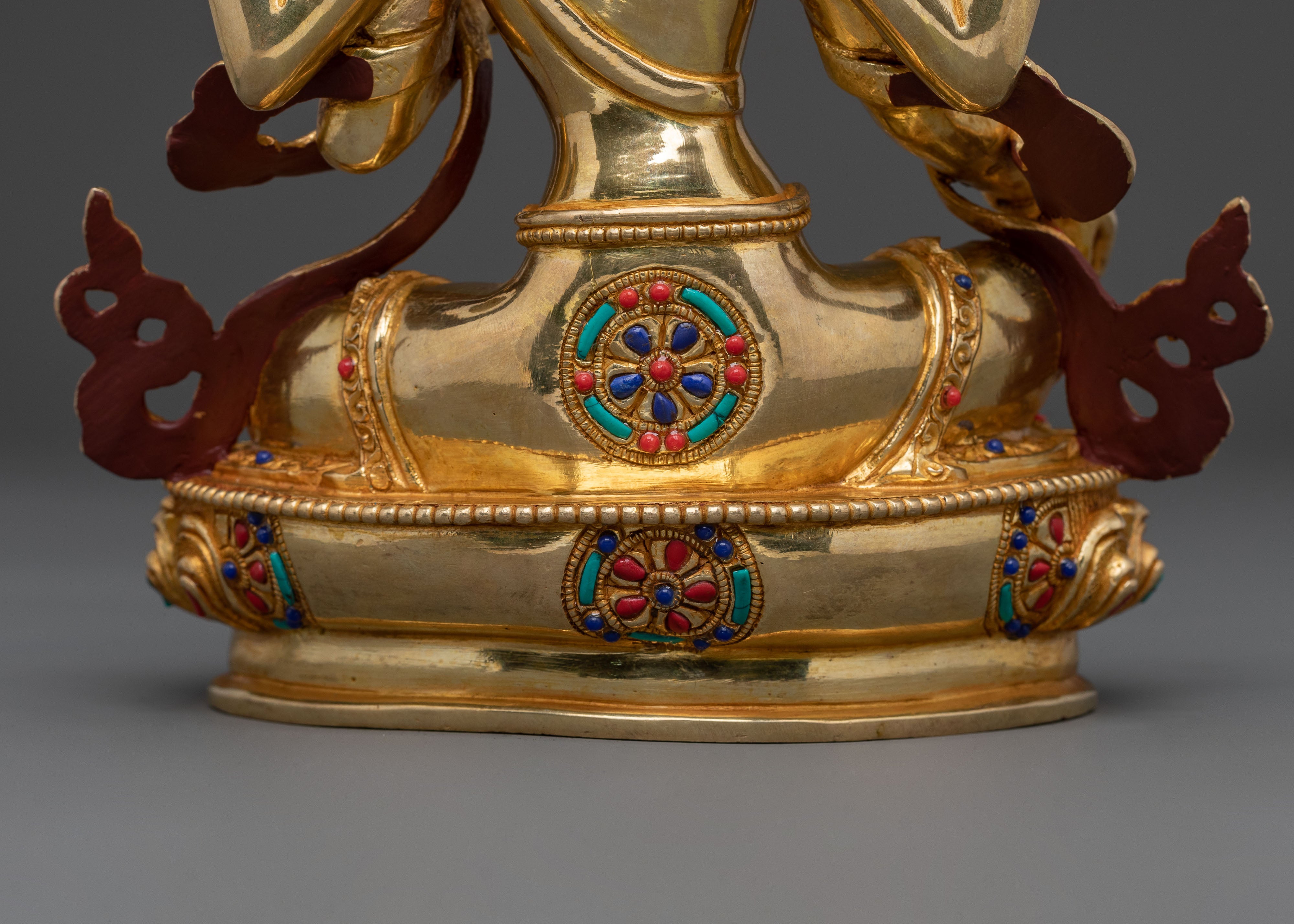 Laxmi devi spiritual statue | 24K Gold Gilded