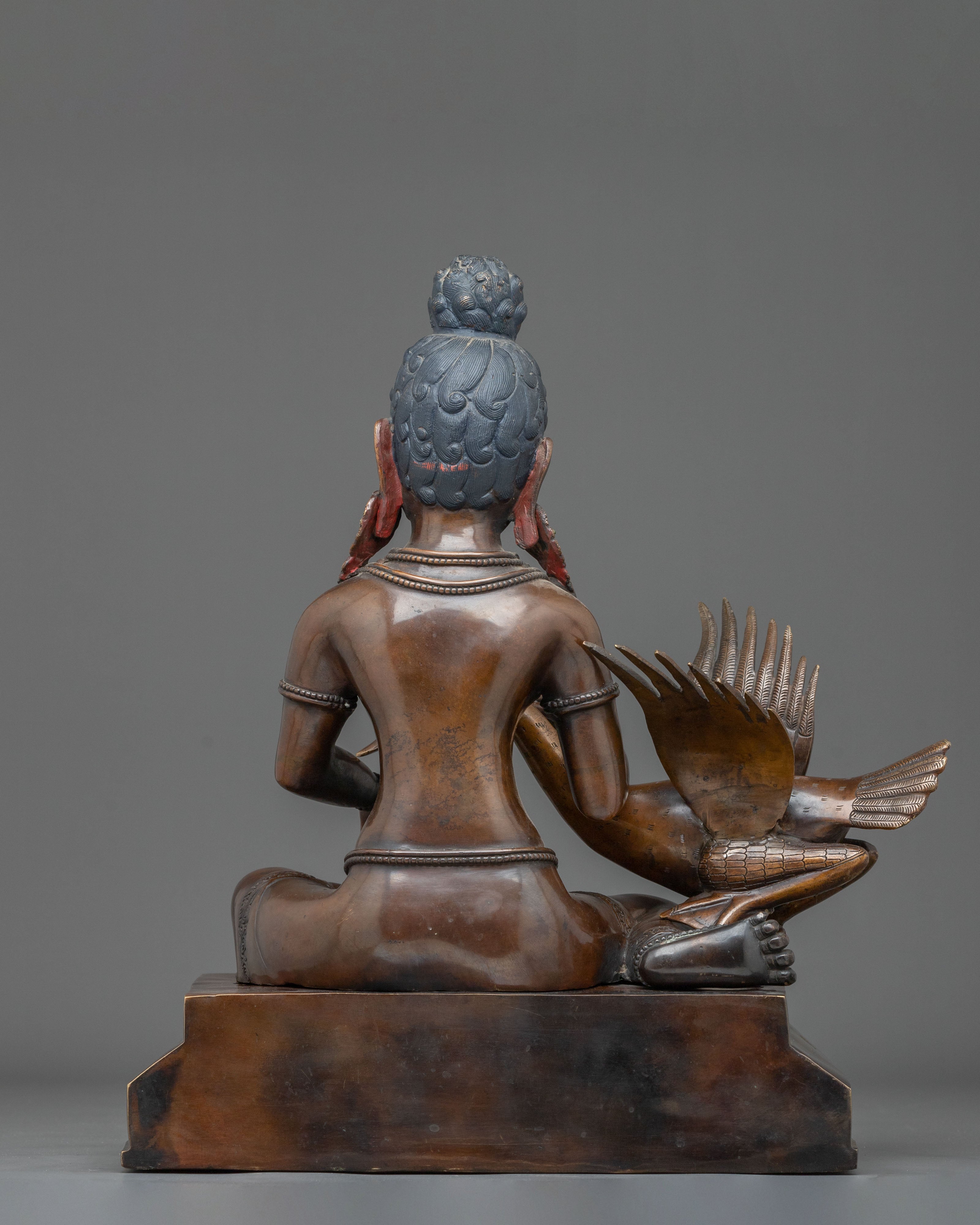 Buddhist Siddhartha Gautama Statue | Oxidized Copper Statue