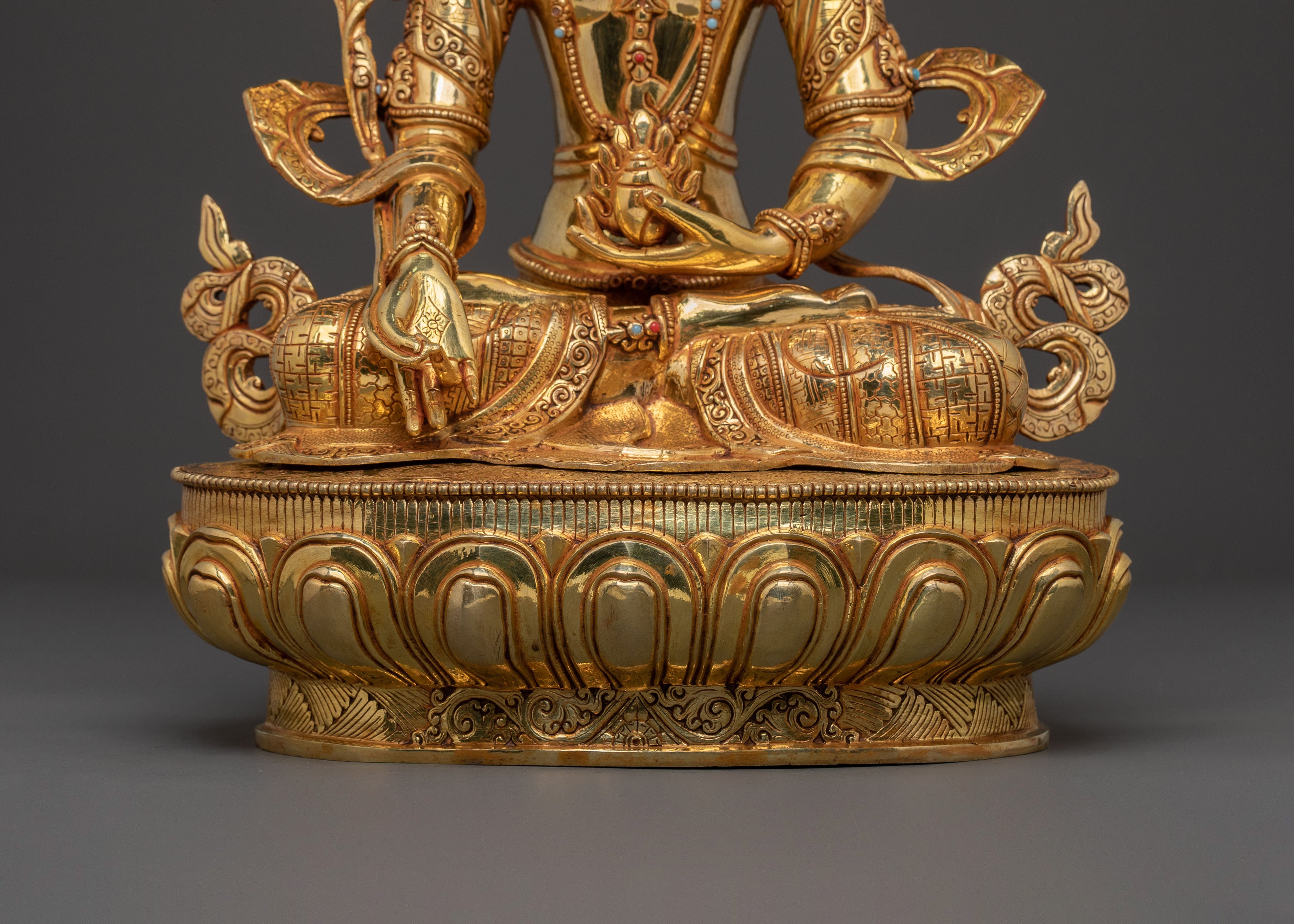 Handcrafted Kshitigarbha Statue | Made in Nepal