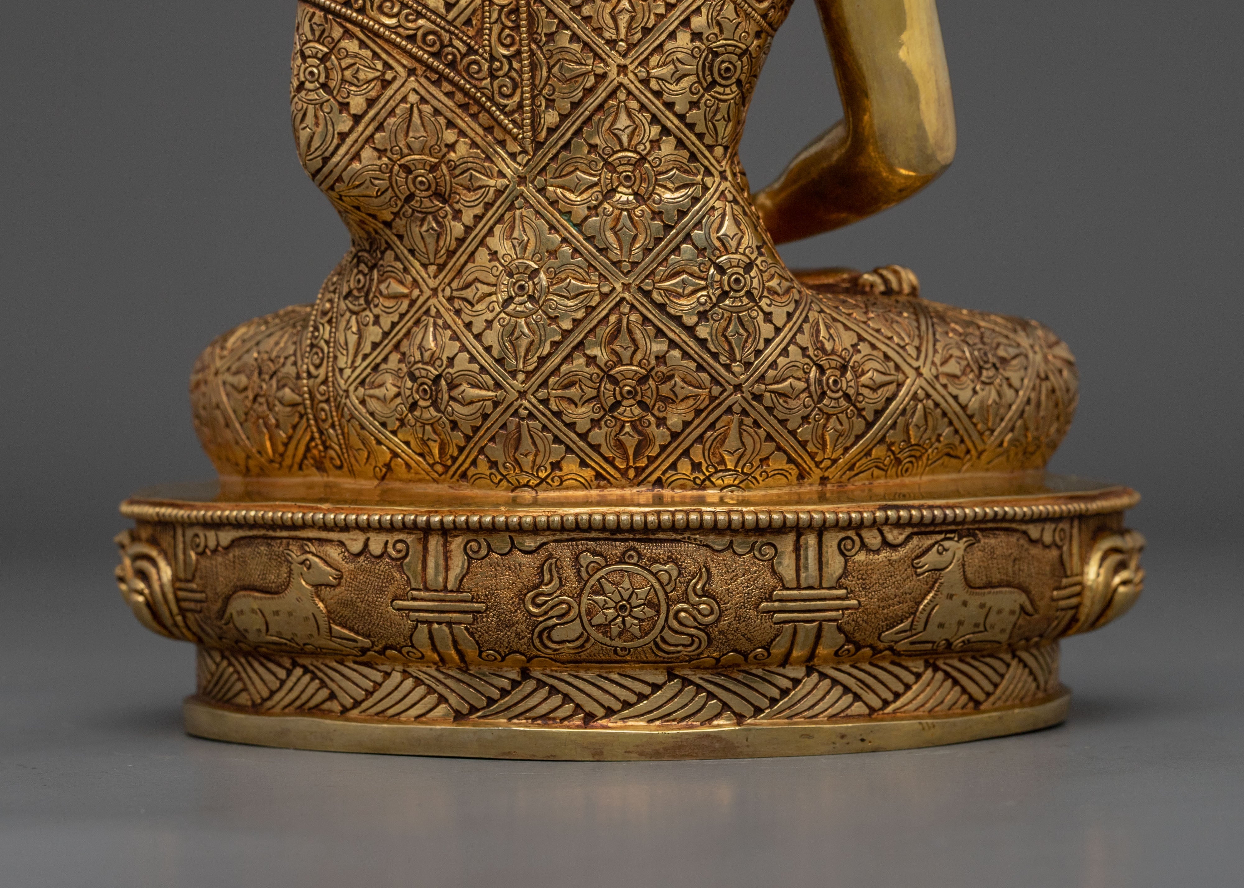 Handcrafted Traditional Statue of Amitabha Buddha | Altar Decor