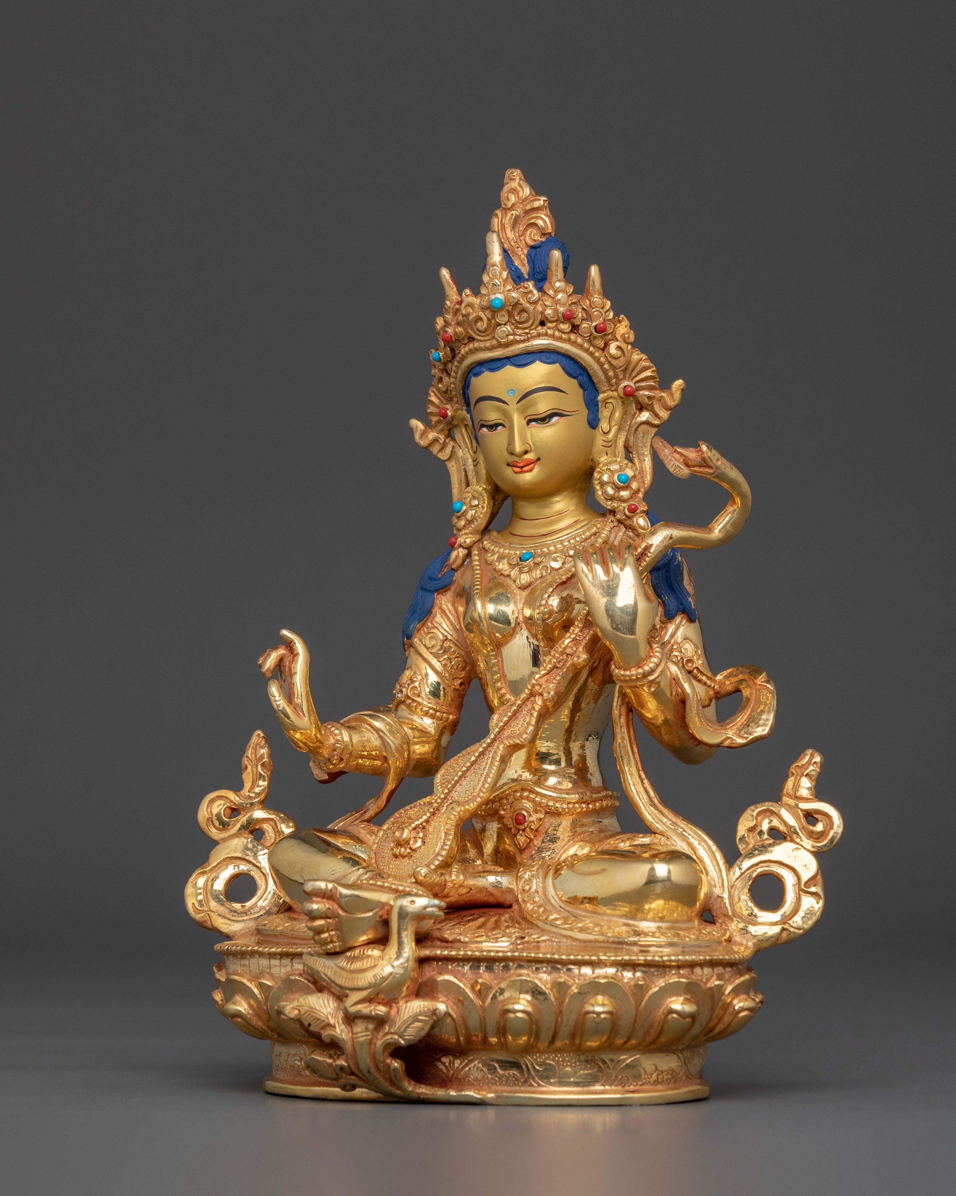 Goddess Saraswati Statue | Hindu Devi of Knowledge