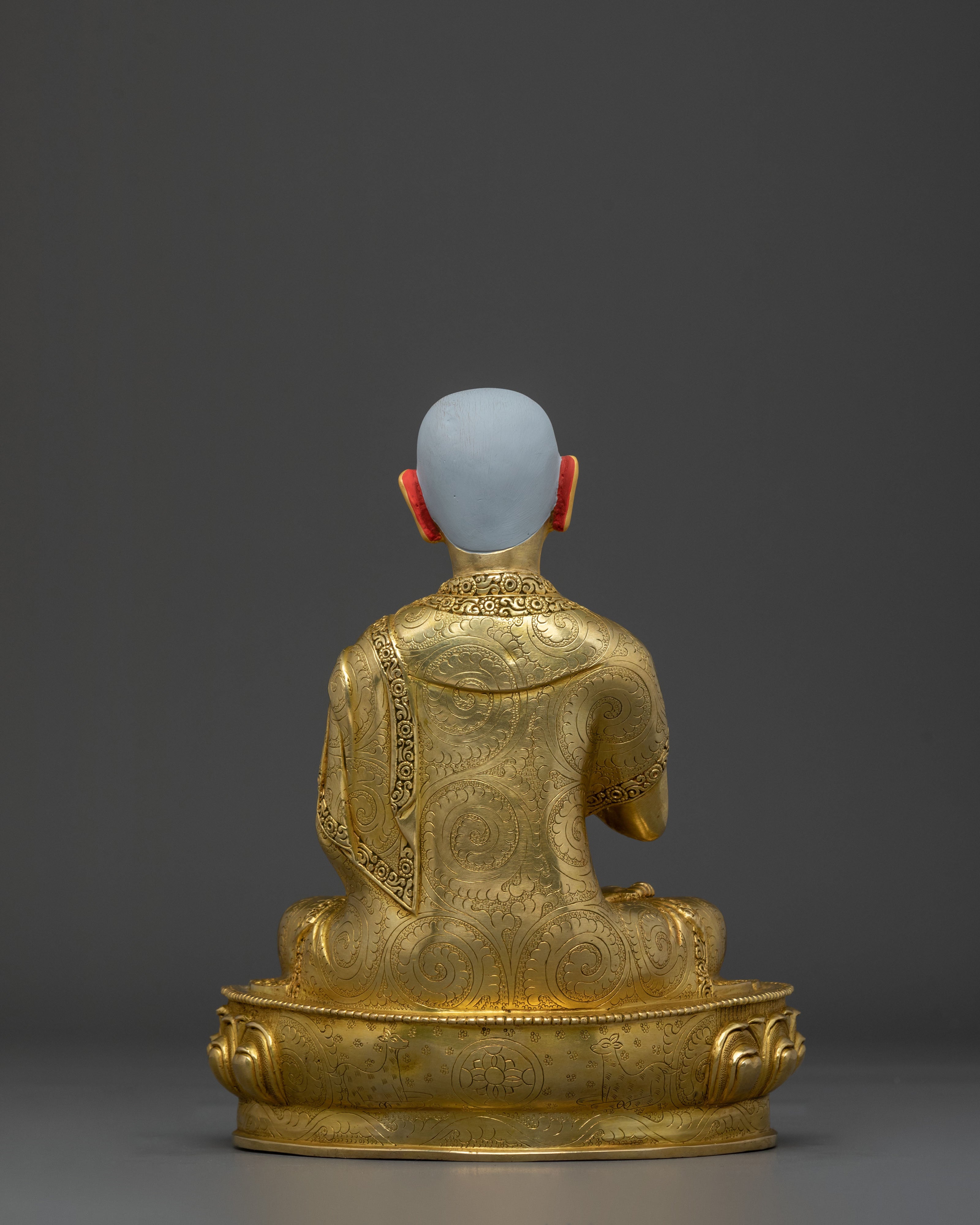 Tsongkhapa with Disciples Sculpture Set | Altar Home Decor