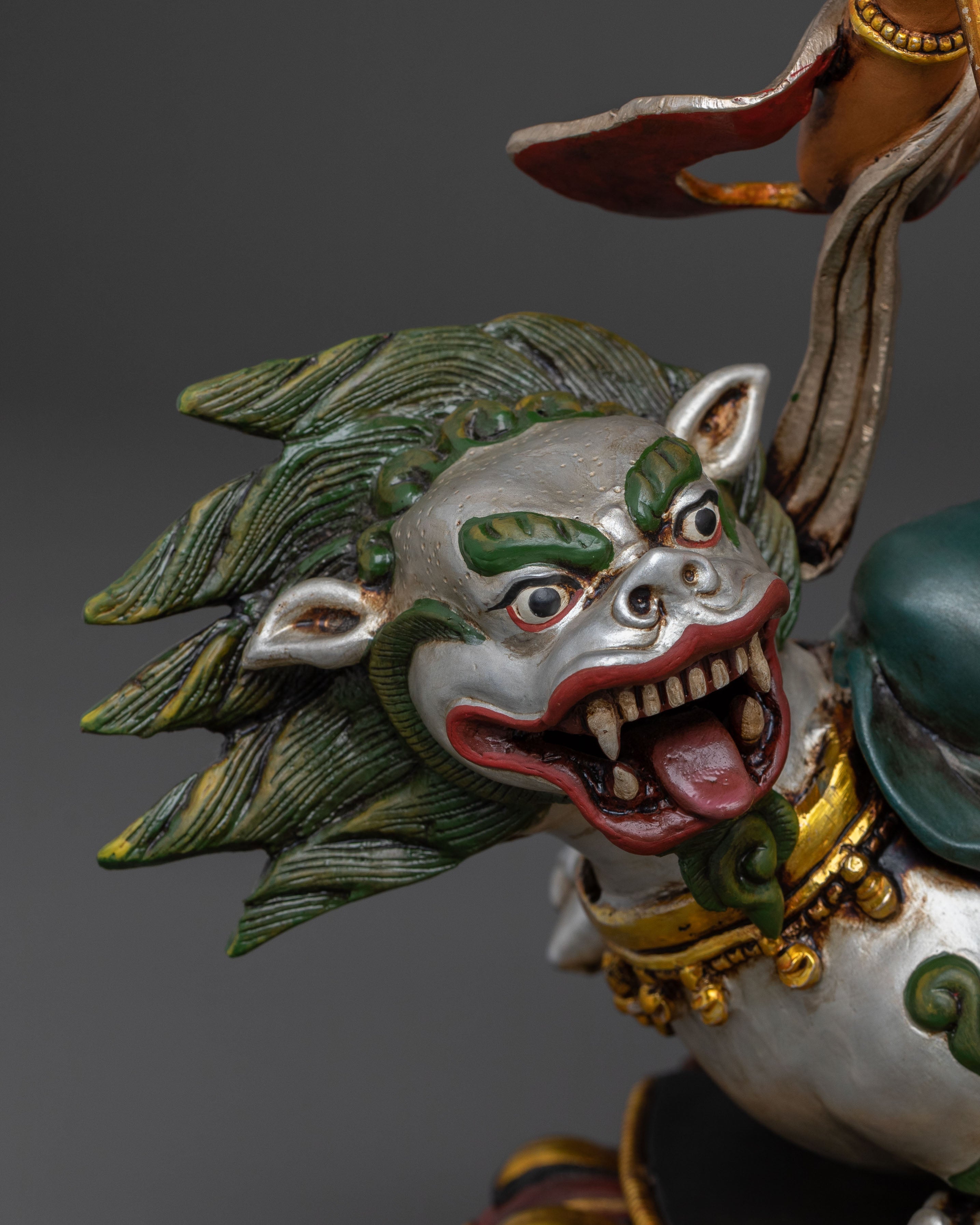 Namtoshe Wealth Guardian Statue | Wrathful Protector Deity