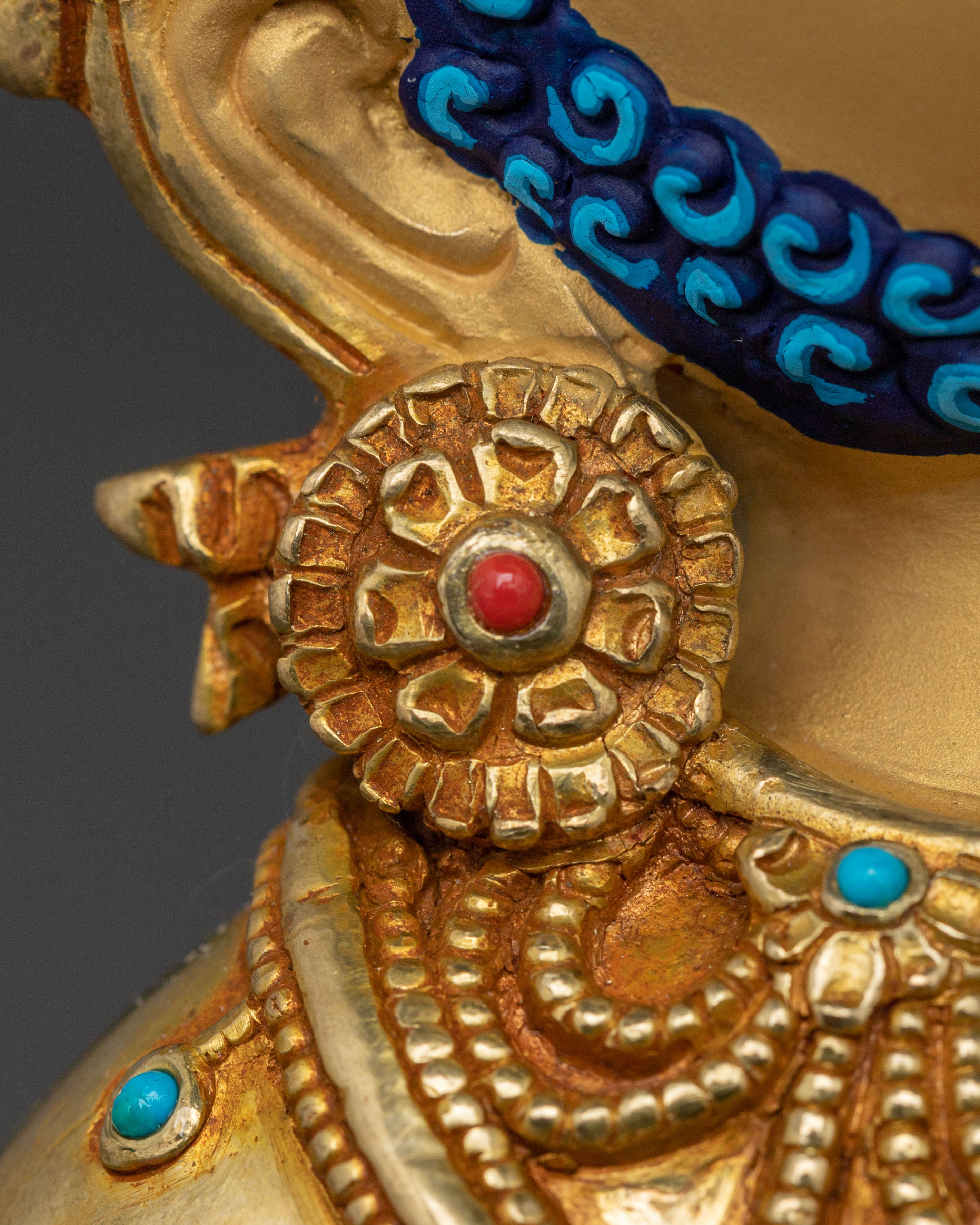 Virupa: 24K Gold Gilded Magnificent Statue