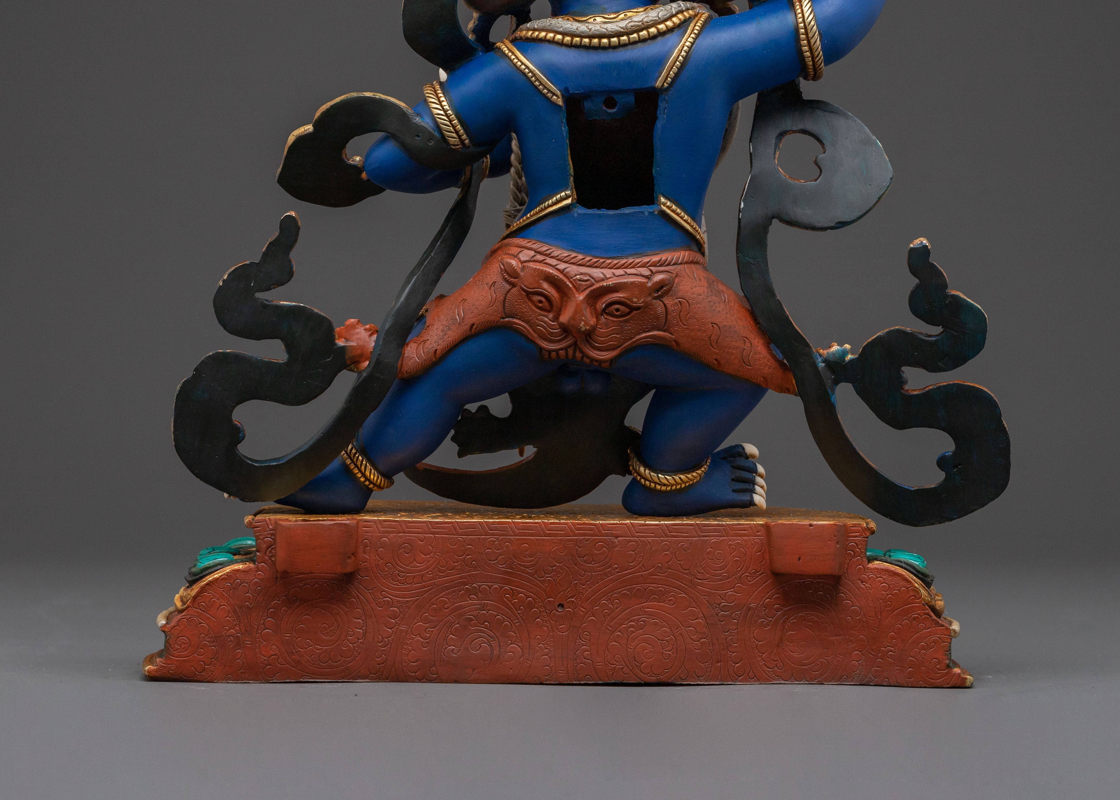 Vajrapani Statue for Meditation – Handcrafted Copper Art