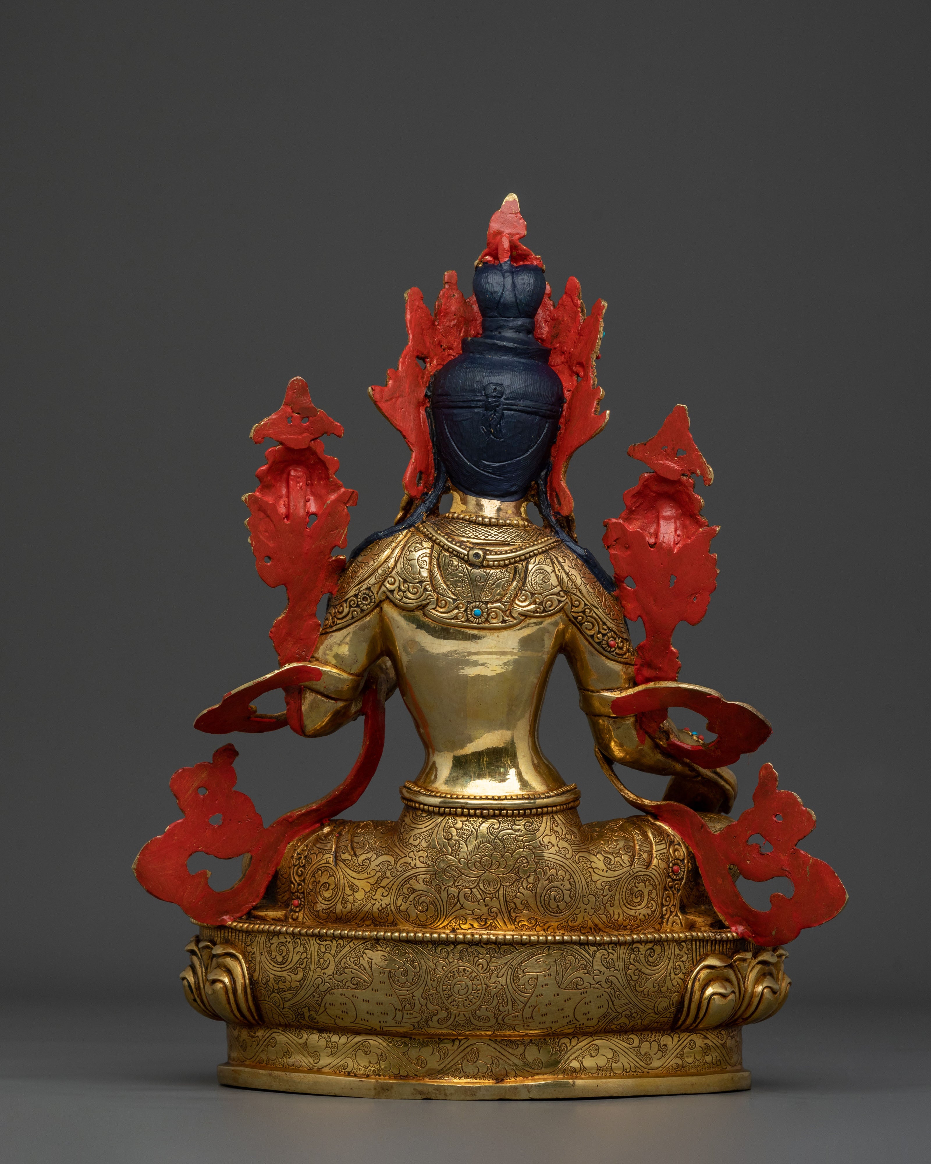 Tibetan Green Tara Statue | Healing Goddess