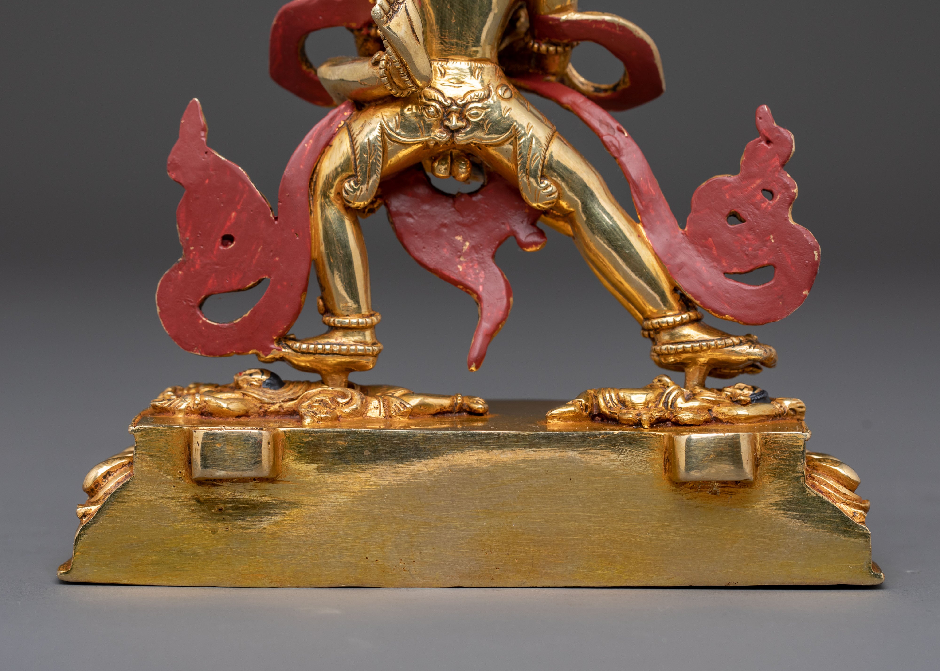 Chakrasamvara Statue | 24K Gold Gilded Deity
