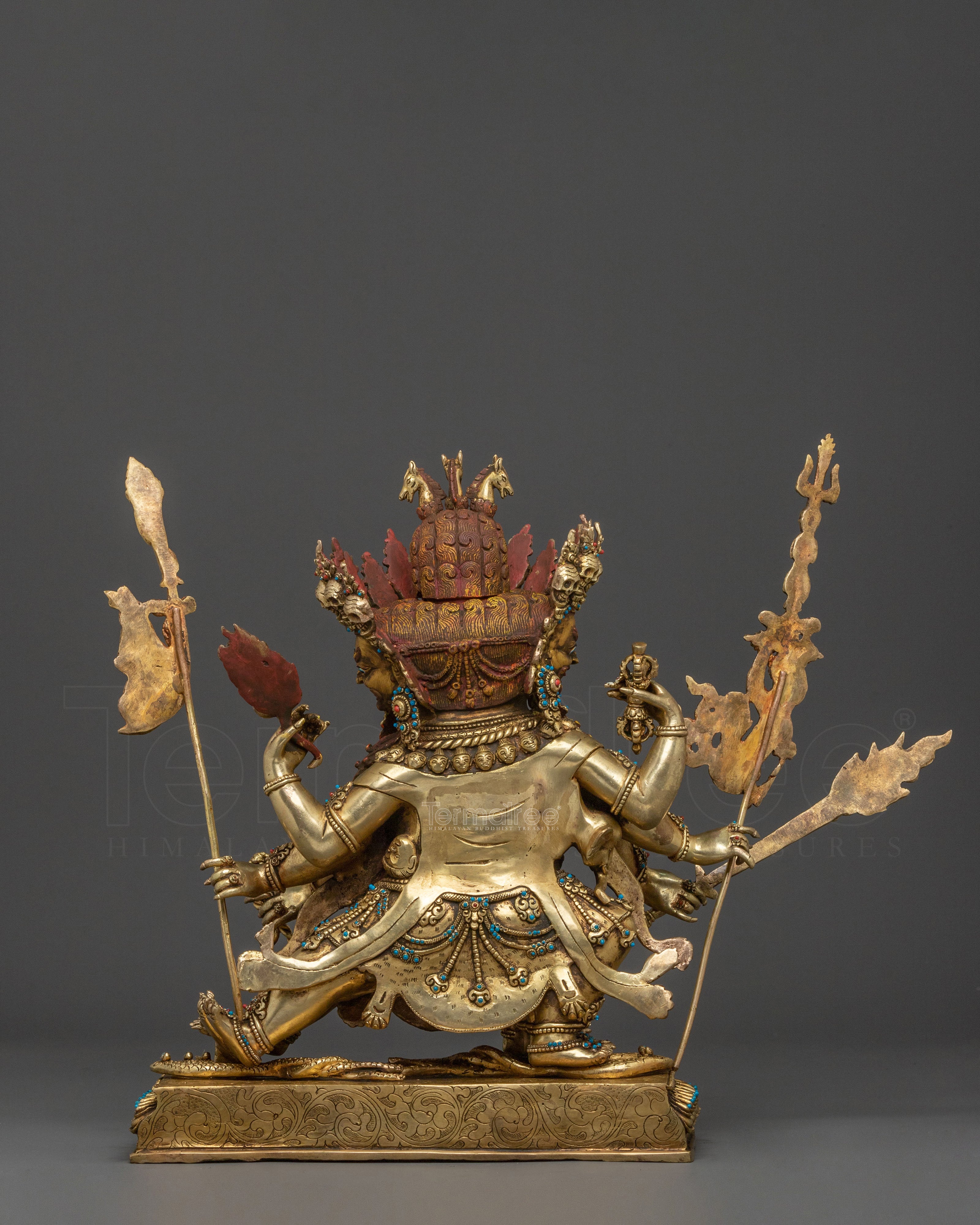 Hayagriva Wrathful Protector Statue for Rituals