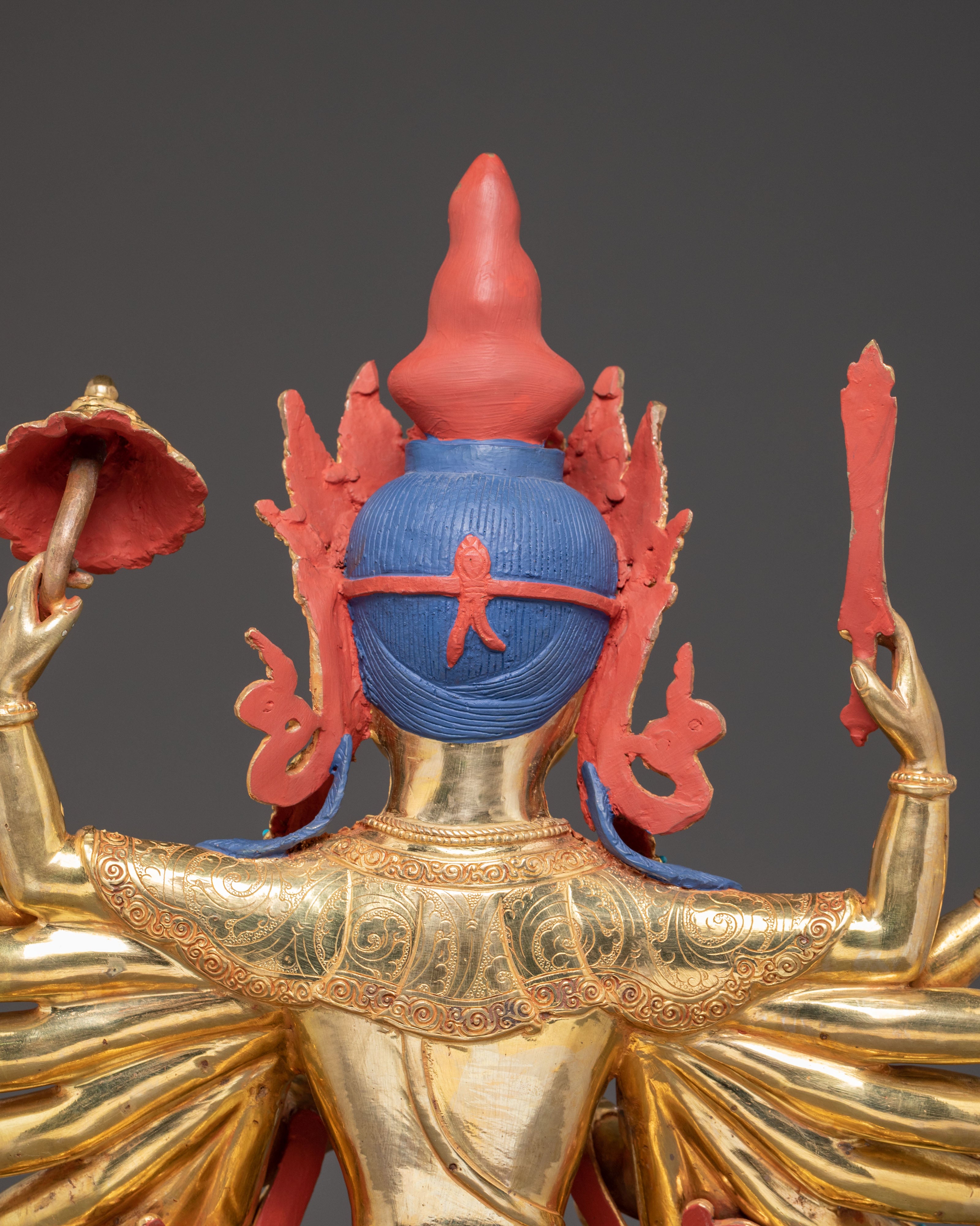 Magnificent Chundi Golden Statue | Embodiment of Purification and Power