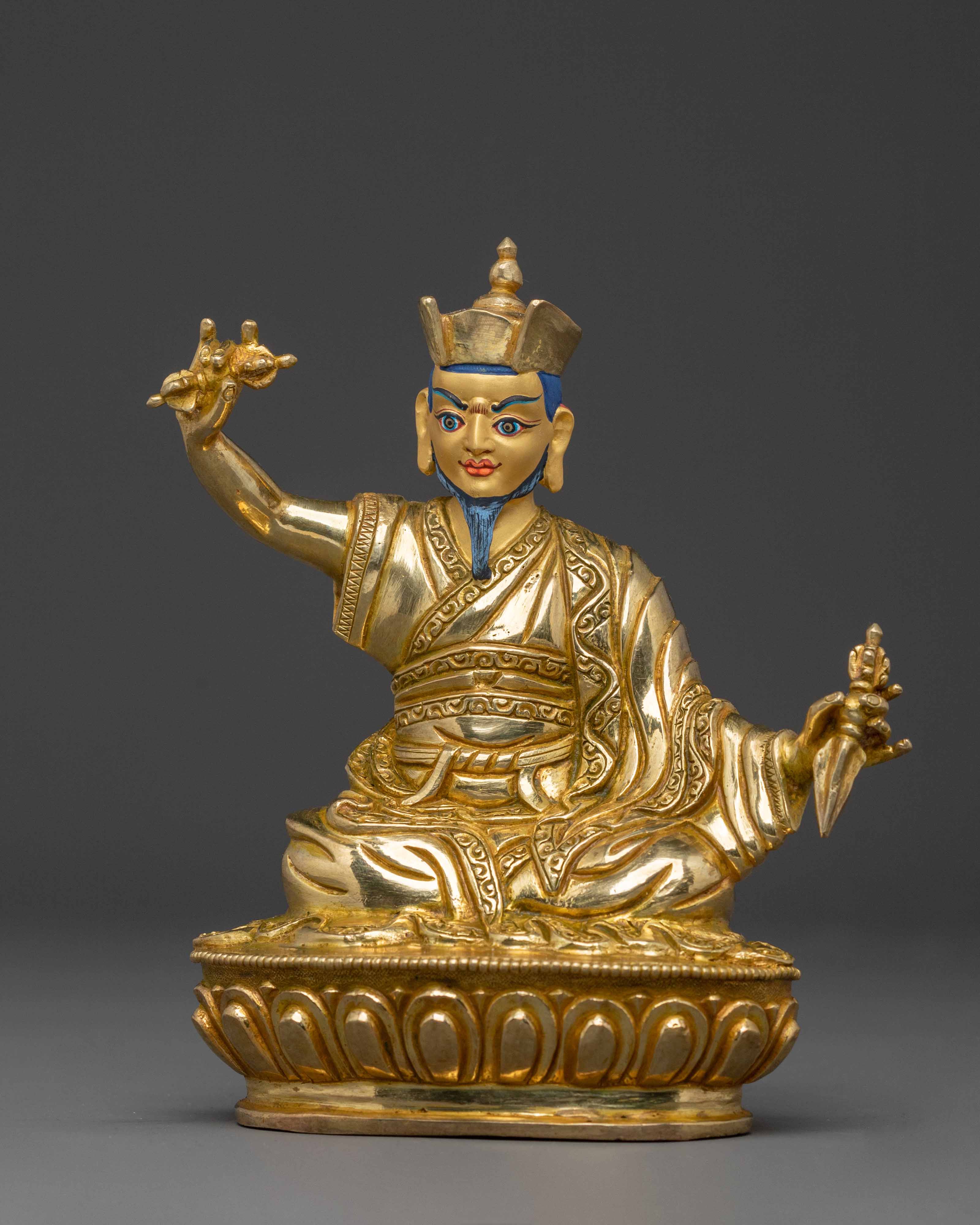 Karma Pakshi: 2nd Gyalwa Karmapa Traditional Statue