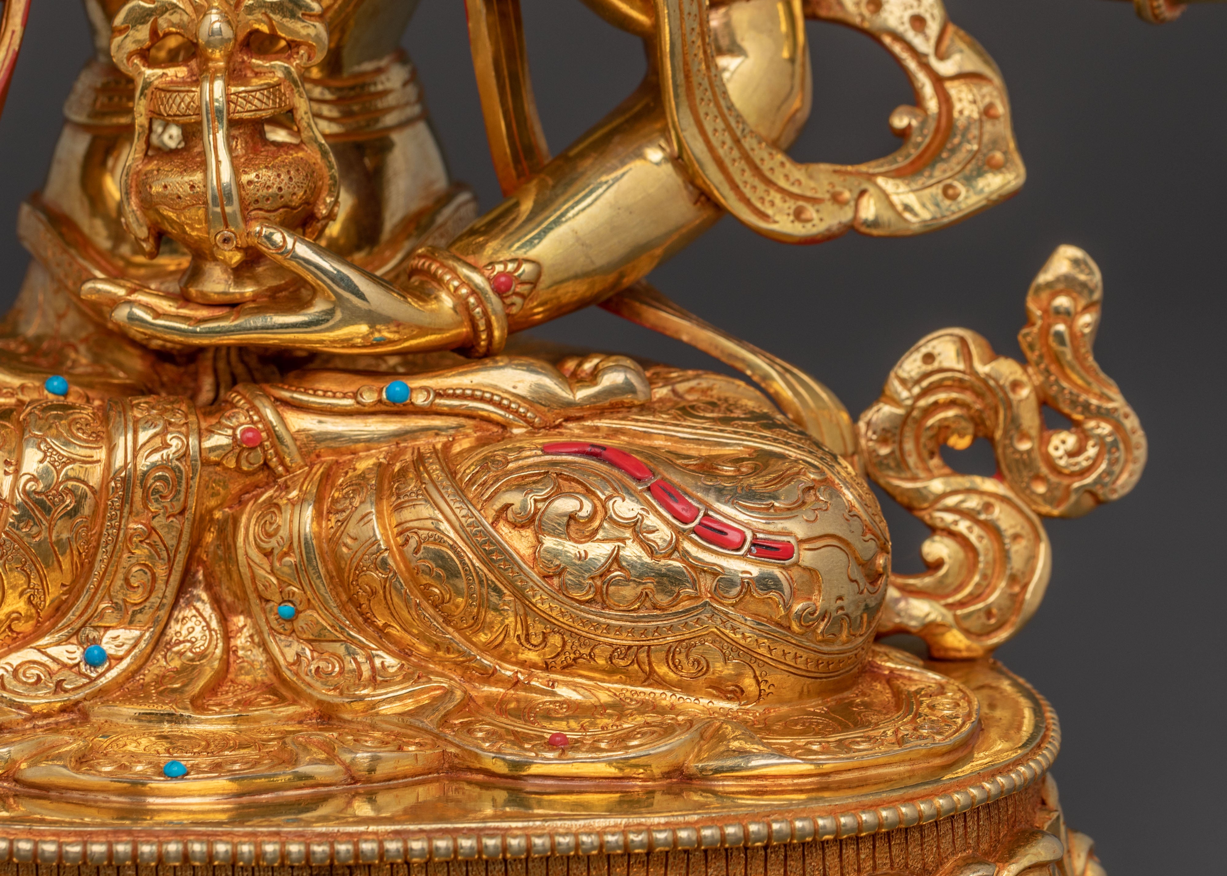 Sacred Nagyalma Golden Statue | Embodying of Purity