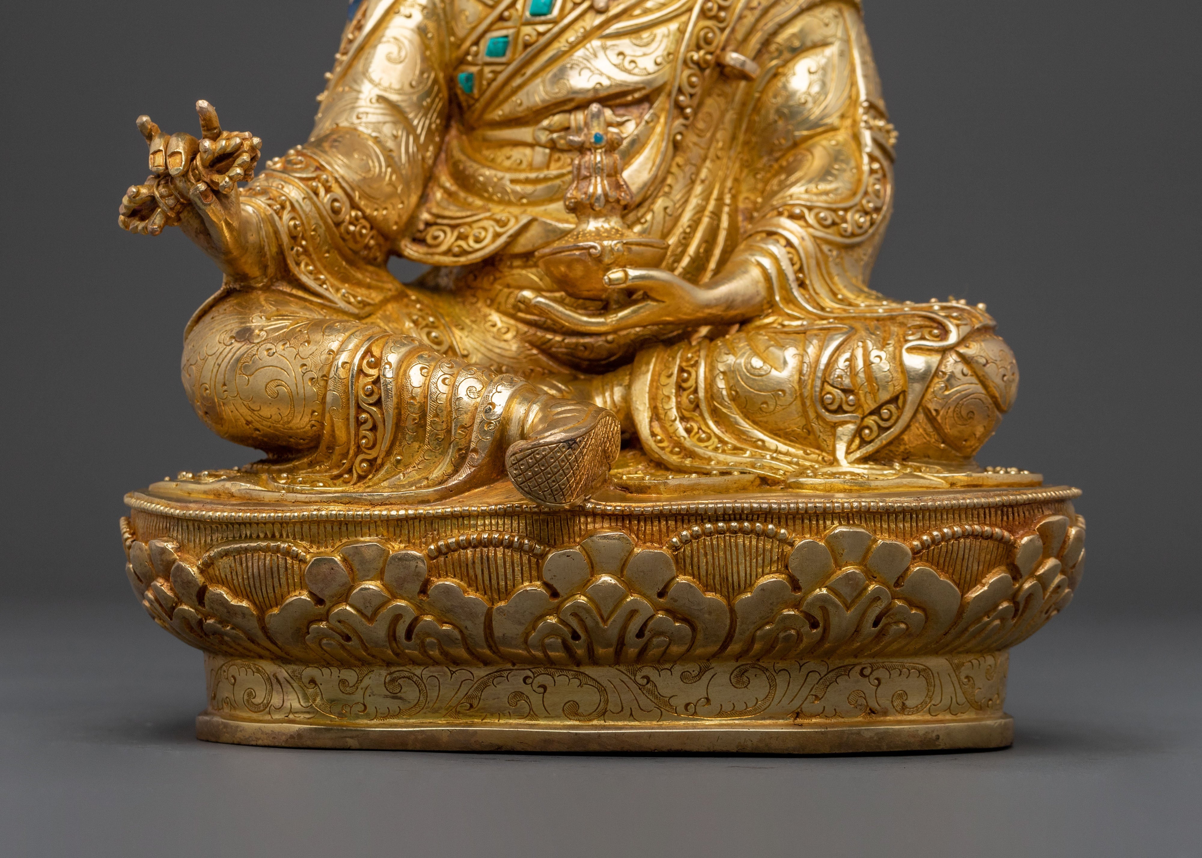 Handcrafted Guru Rinpoche Statue | Home Decor
