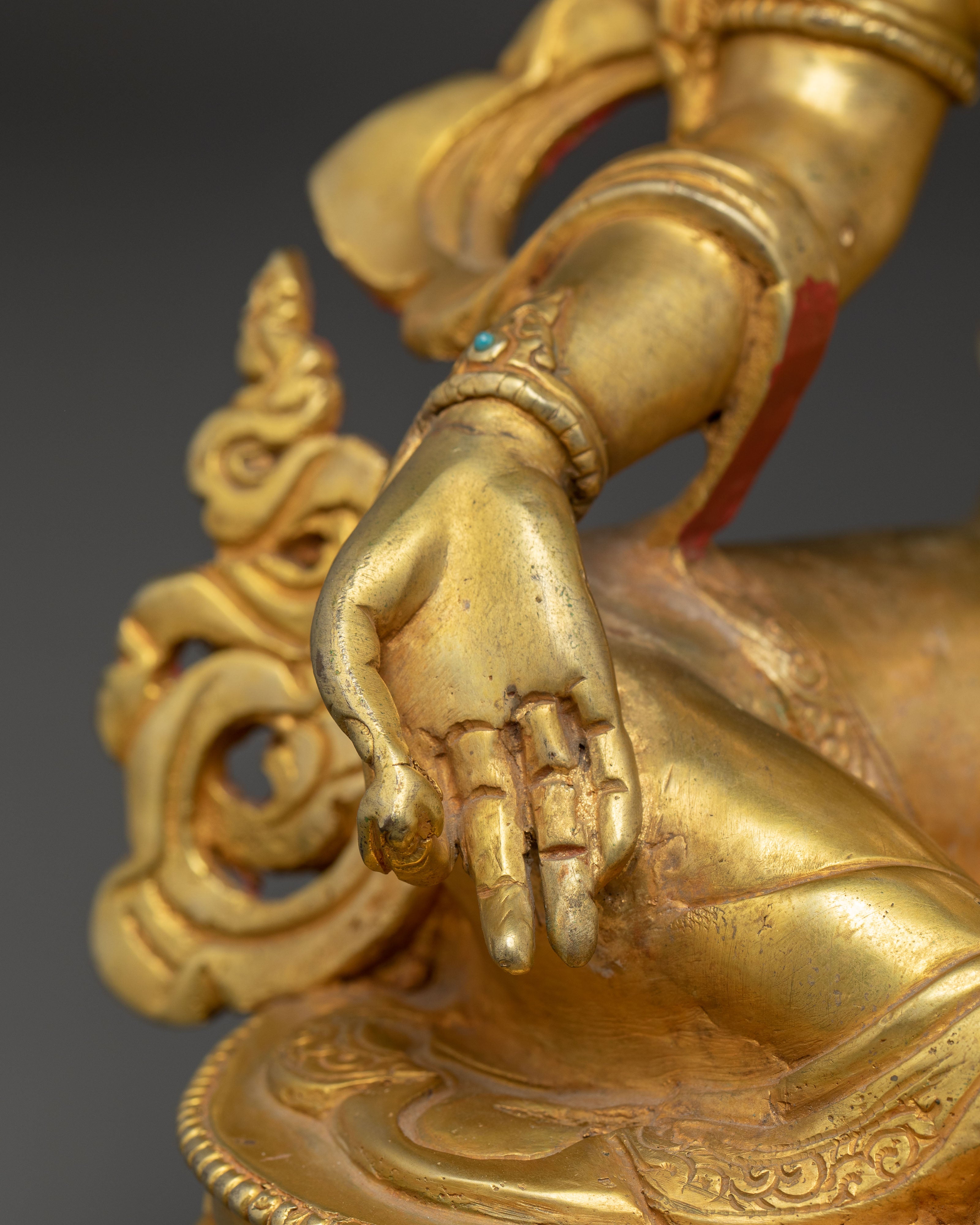 Handcrafted Buddhist Statue of Mother Green Tara | Buddhist Deity