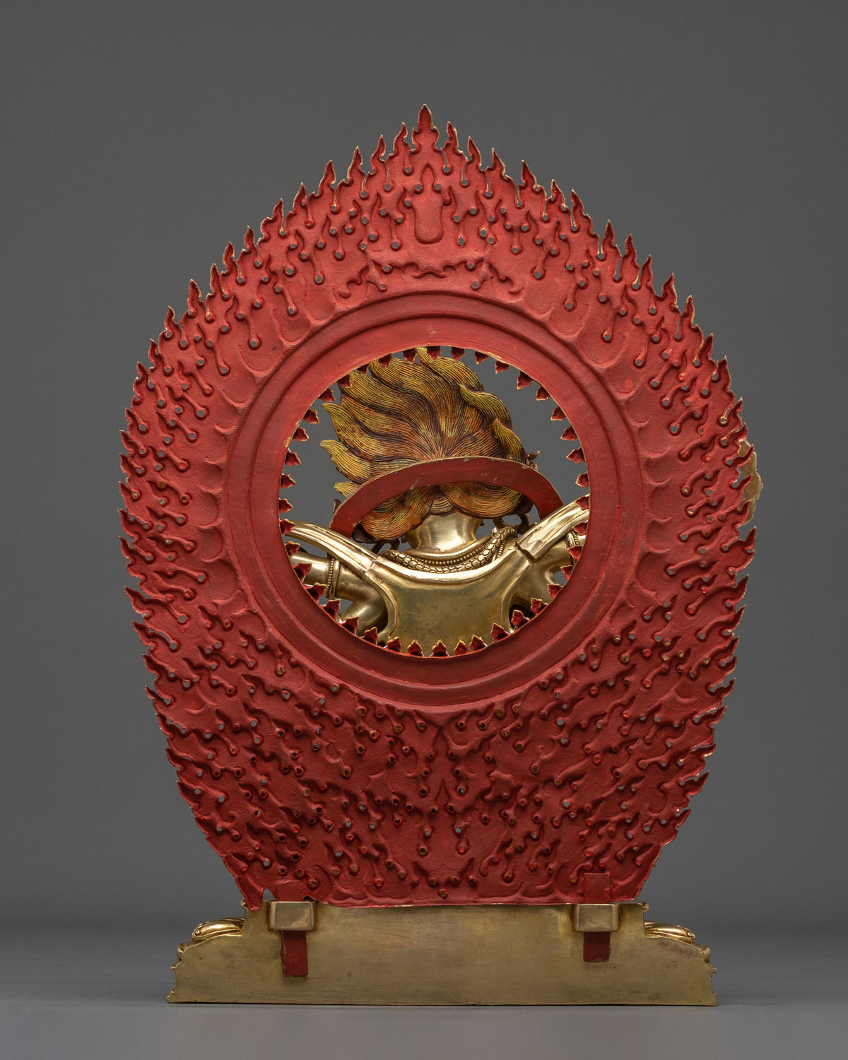Six-Armed Mahakala Statue of Protection: Wrathful Protector of the Dharma