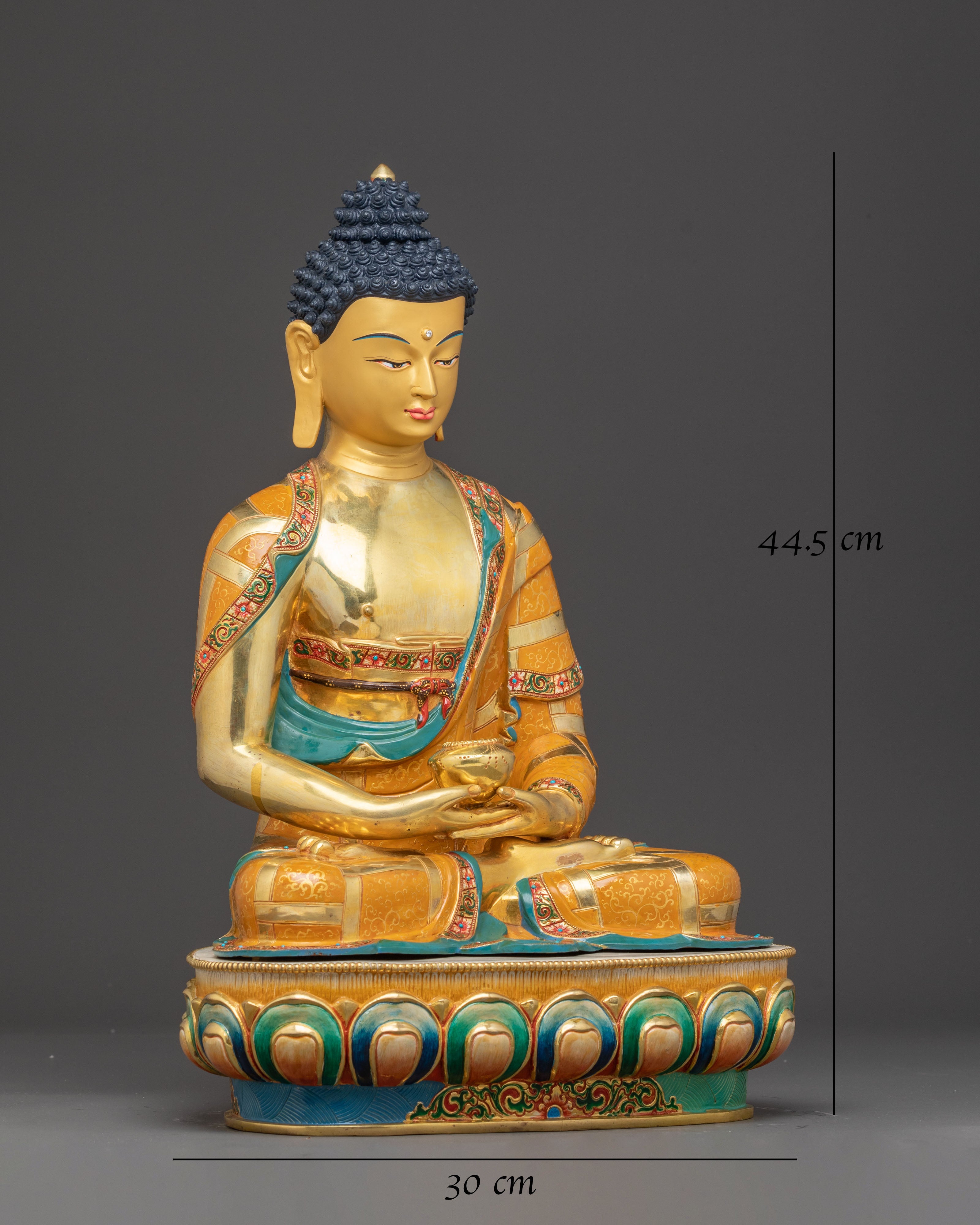 Amitabha Buddha Statue: The Pure Land Buddha | Dharmakara Figurine