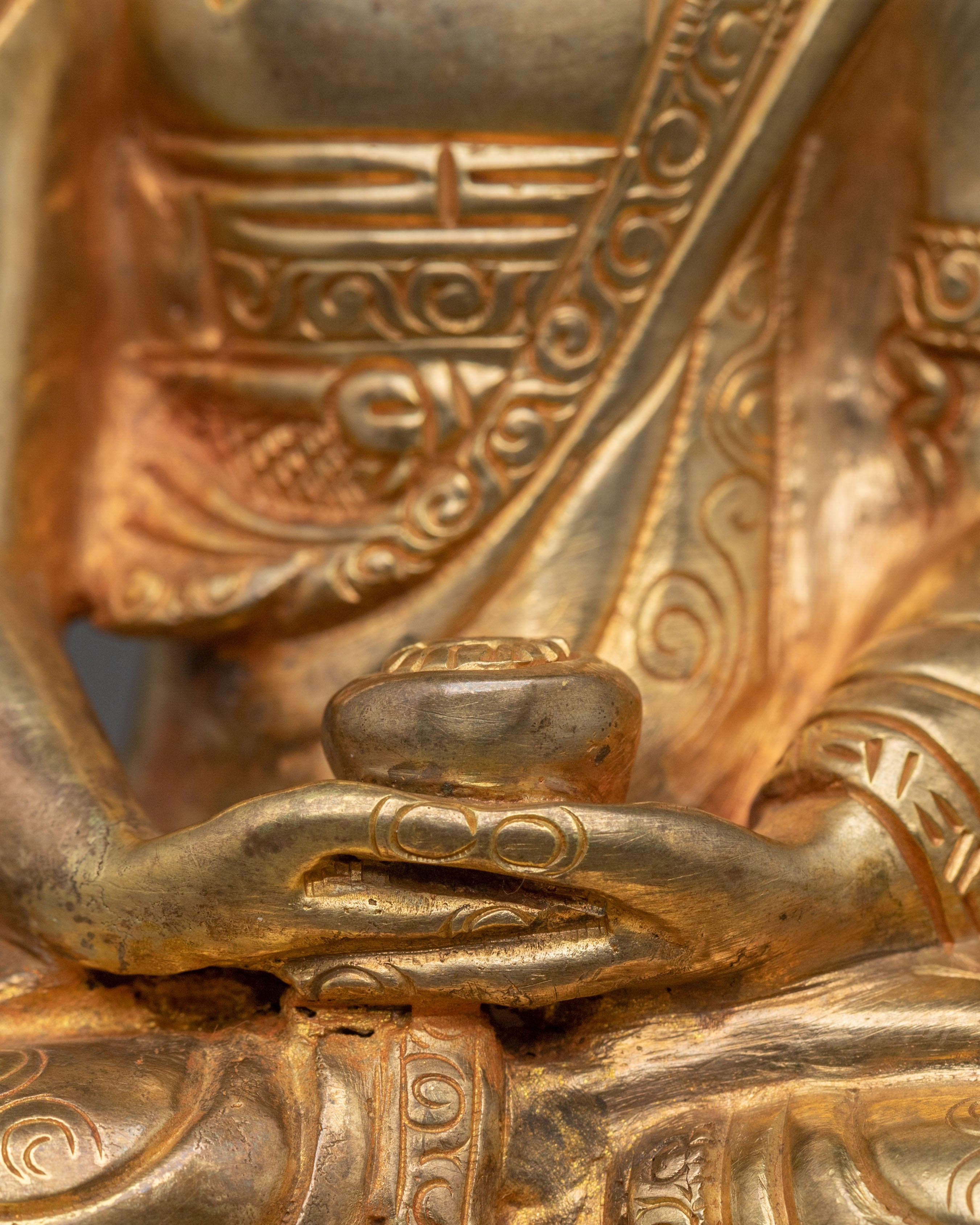 Buddha of Pure Land Amitabha Sculpture | Symbol of Infinite Light and Compassion