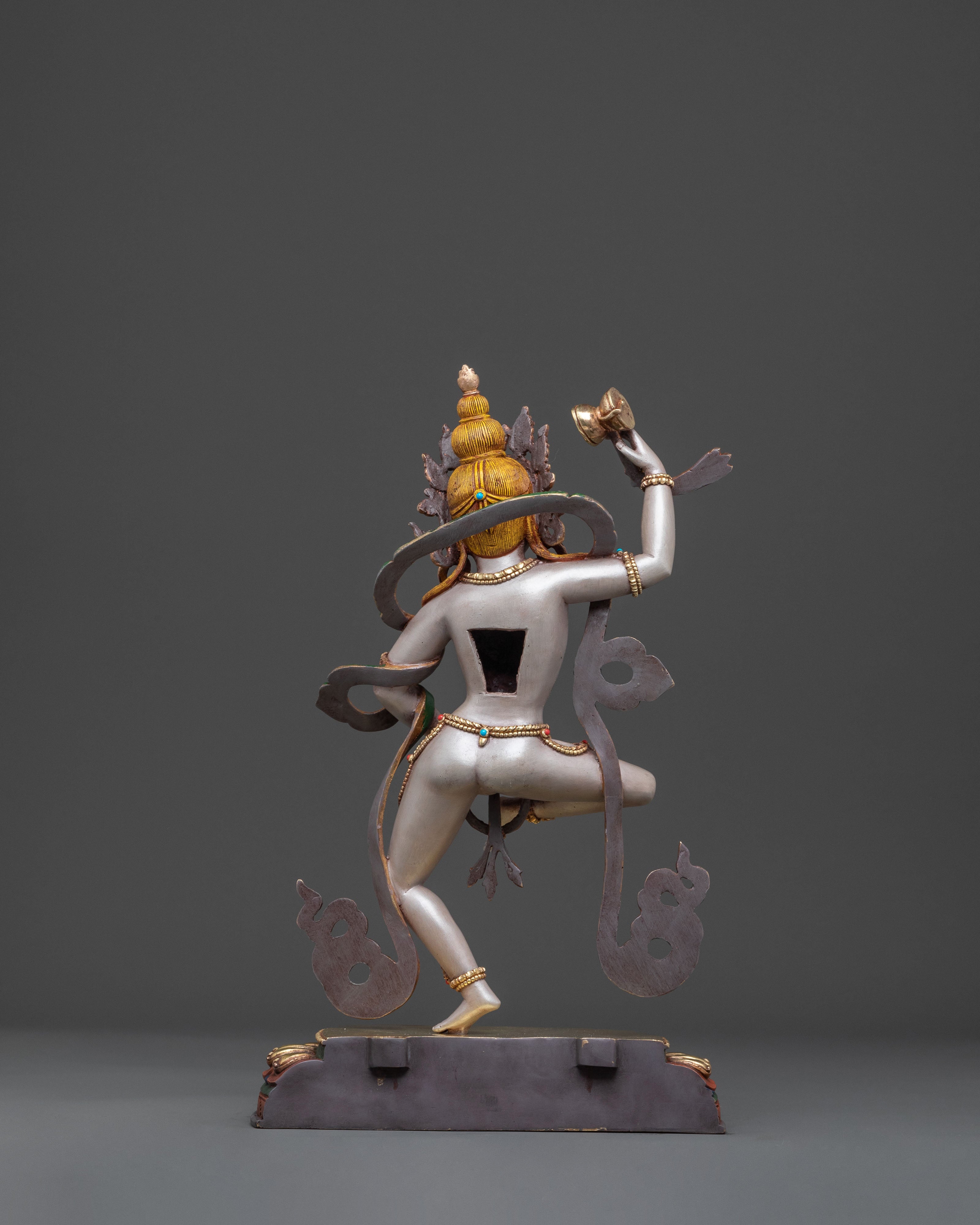 Machig Labdron: 24K Gold Gilded Compassionate Figure