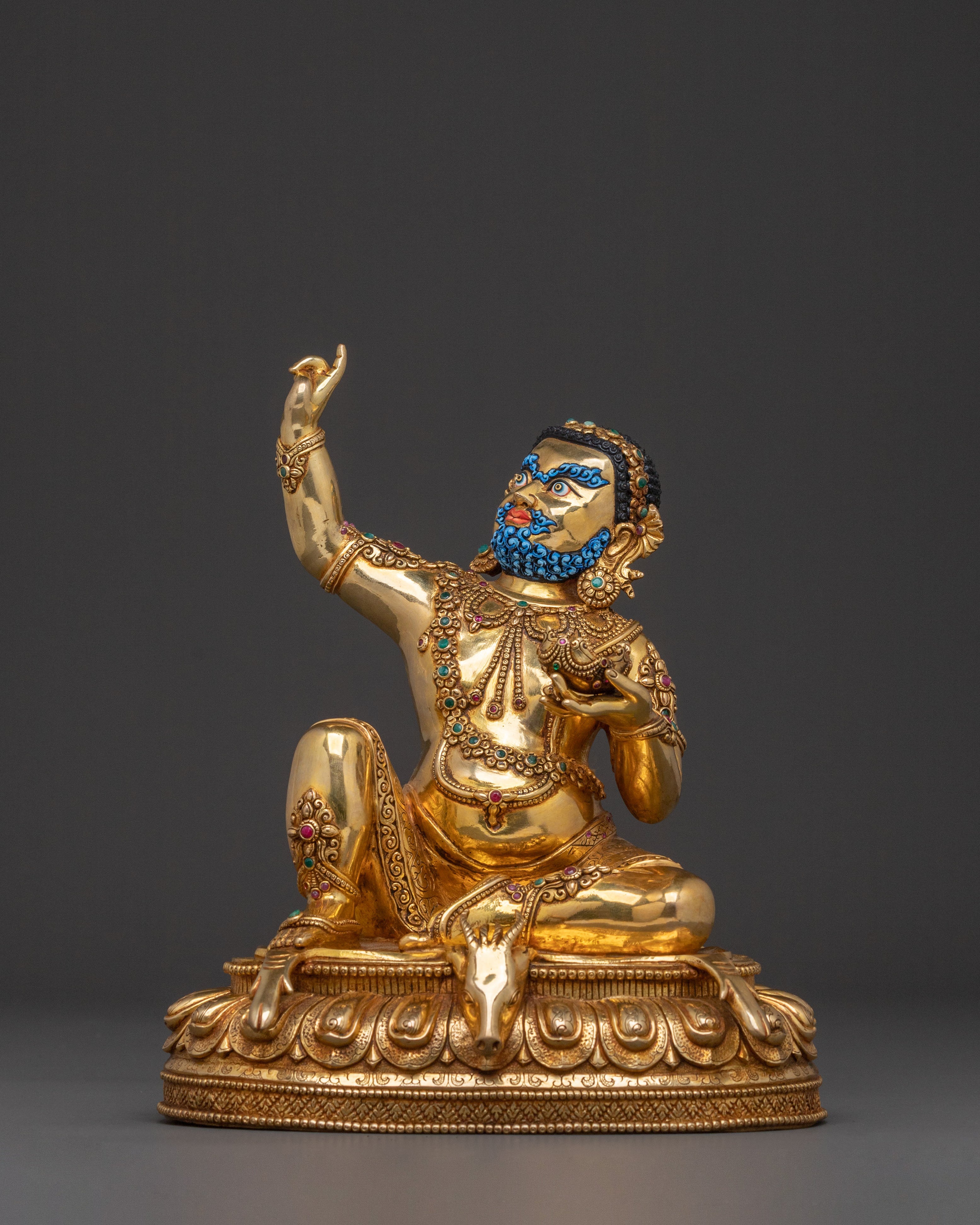  Virupa 24K Gold Gilded Statue