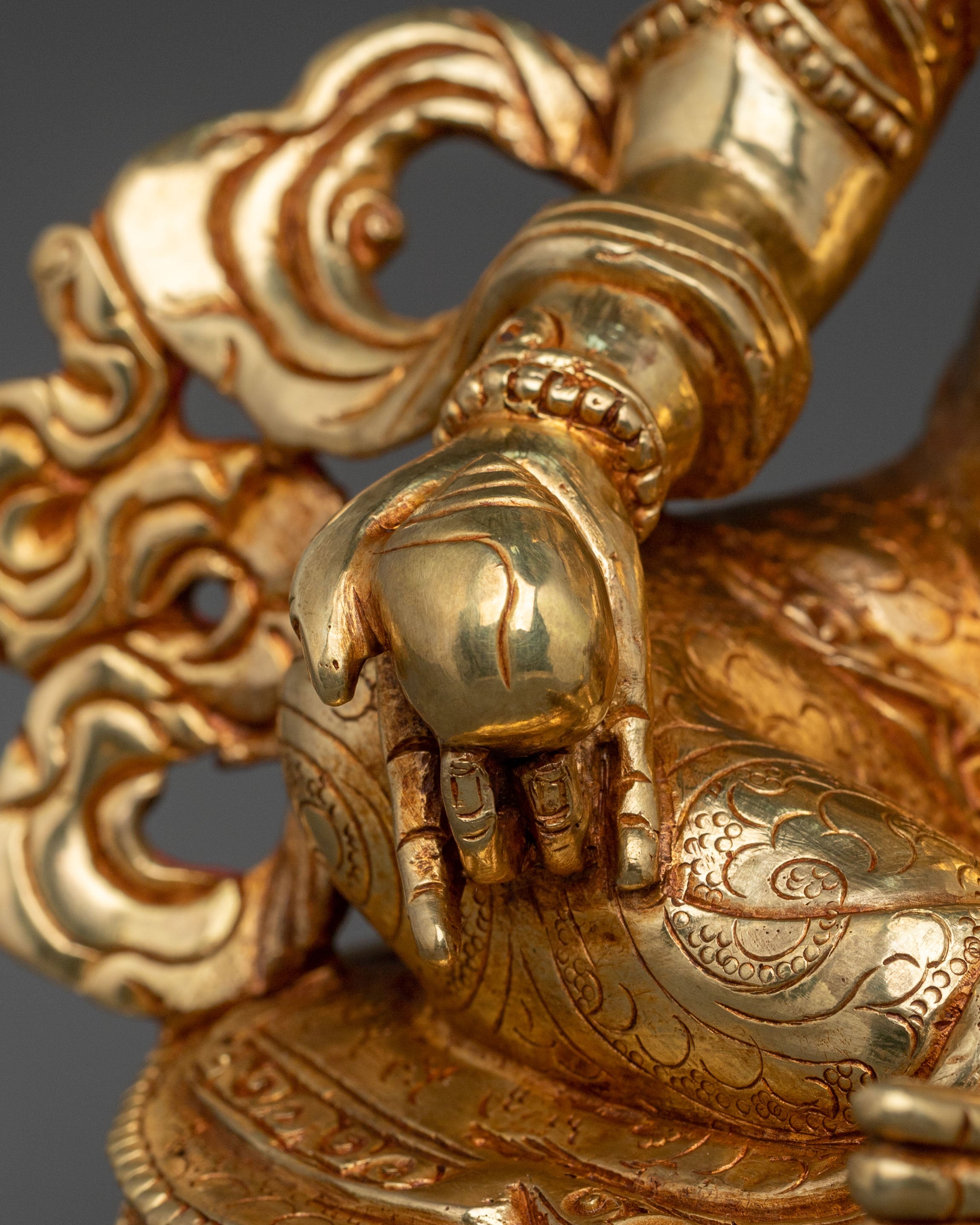 Tibetan God Dzambhala Statue | Tibetan Wealth God