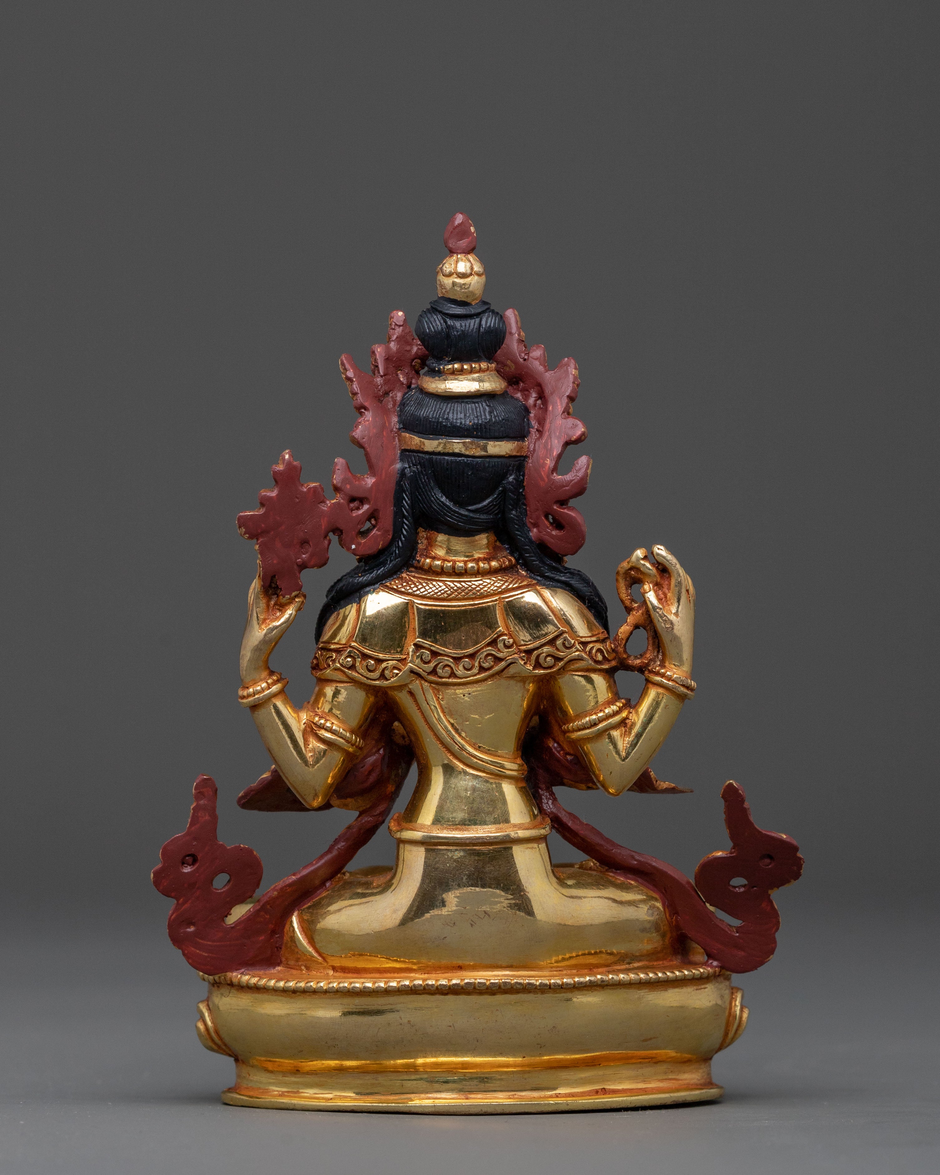 Four Armed Chenrezig Compassion Statue | Home Decor