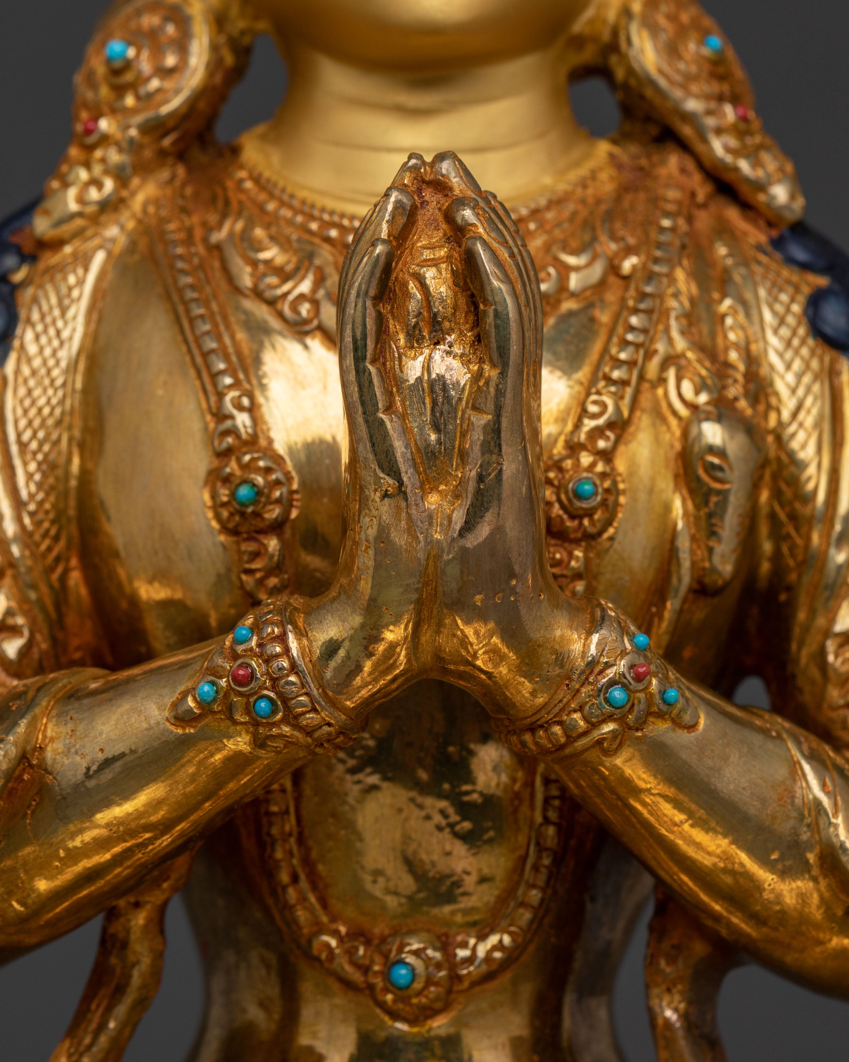 Sacred Chenrezig Buddhist Statue | Home Decor