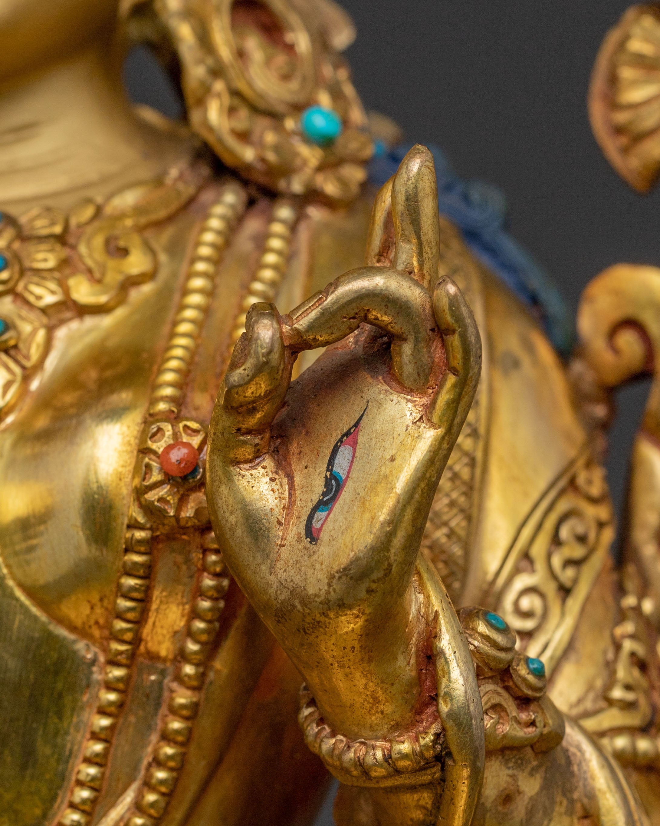 Radiant Goddess White Tara Statue for Healing | Buddhist Decor