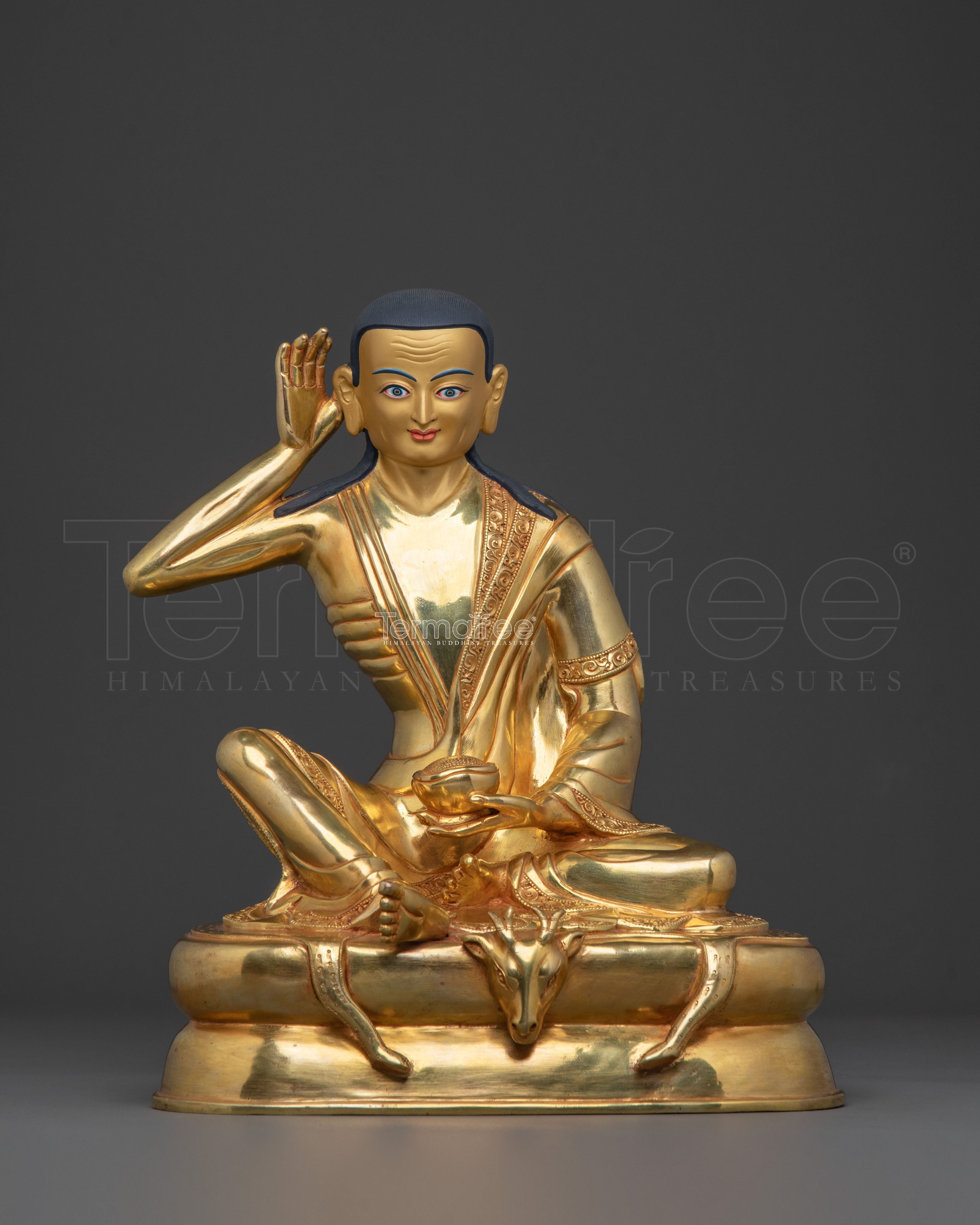 Milarepa Buddhist Master Statue | Buddhist Master of Meditation