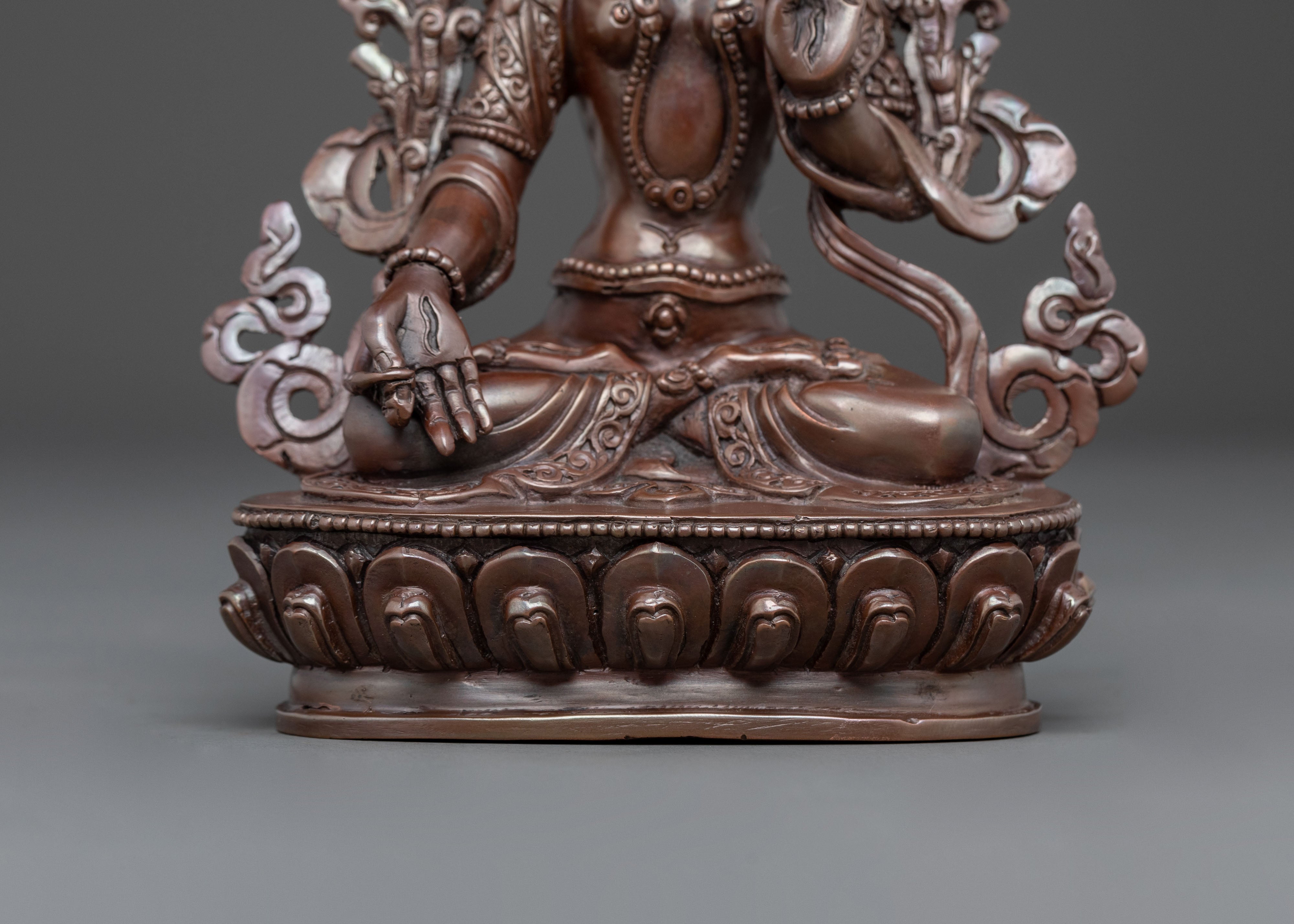 white tara buddhist sacred statue | Goddess of Longevity & Healing