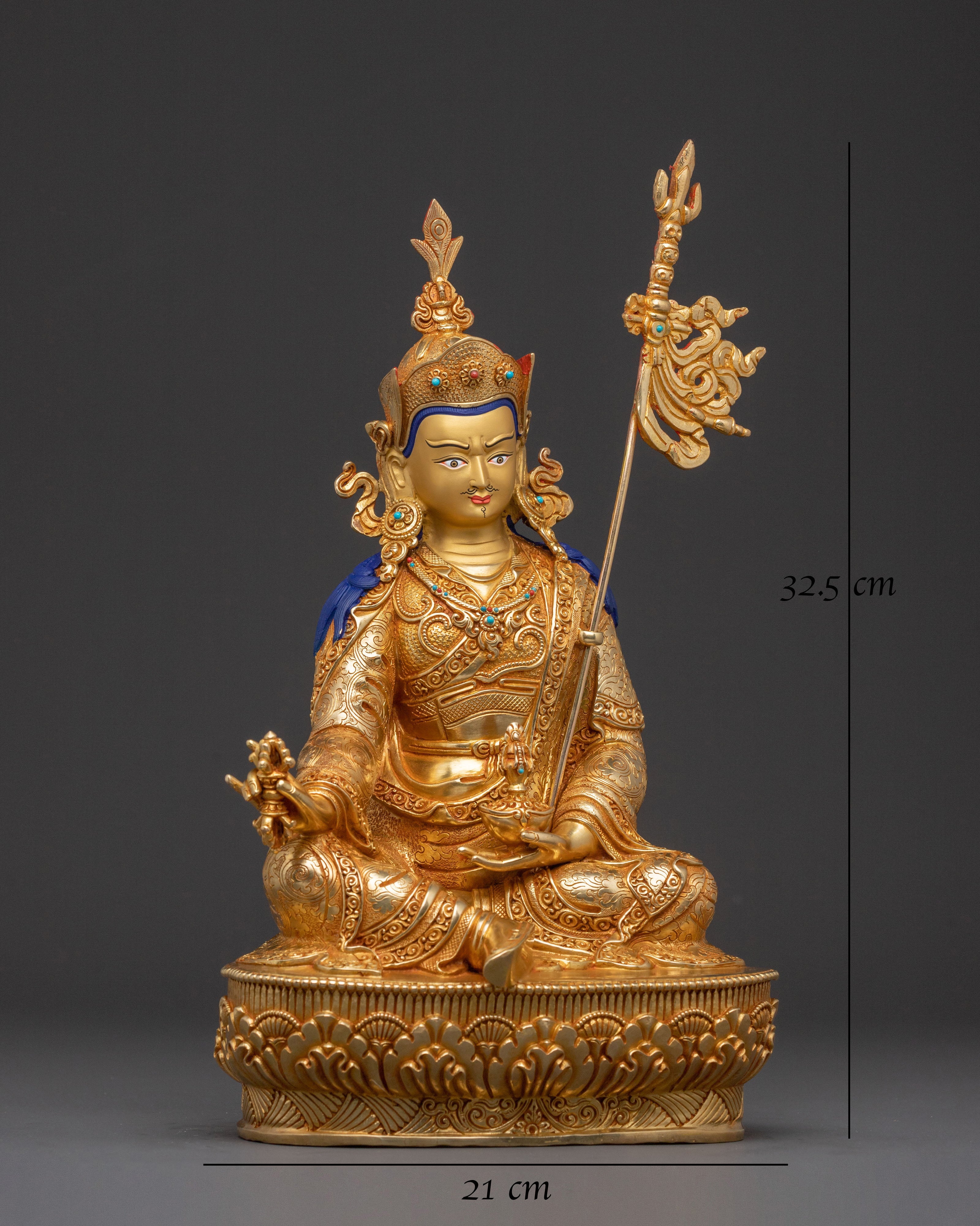 Guru Rinpoche Wisdom Statue | Meditation Decor