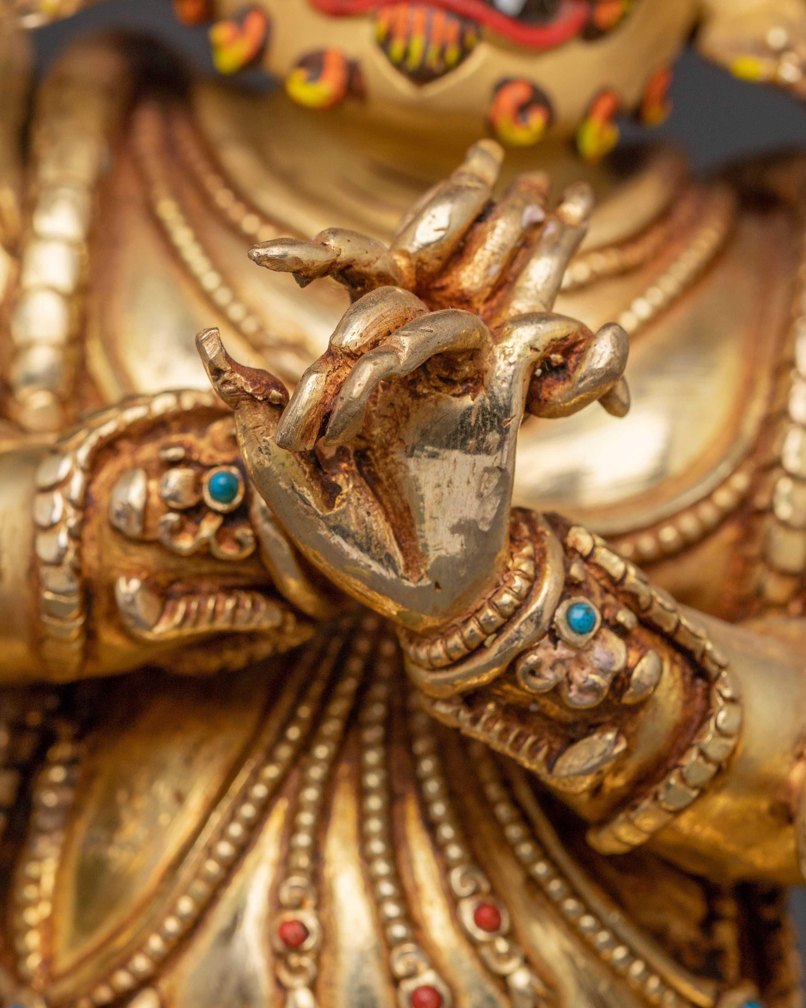Divine Butadamara Guardian Statue | Sacred Tibetan Buddhist Statue