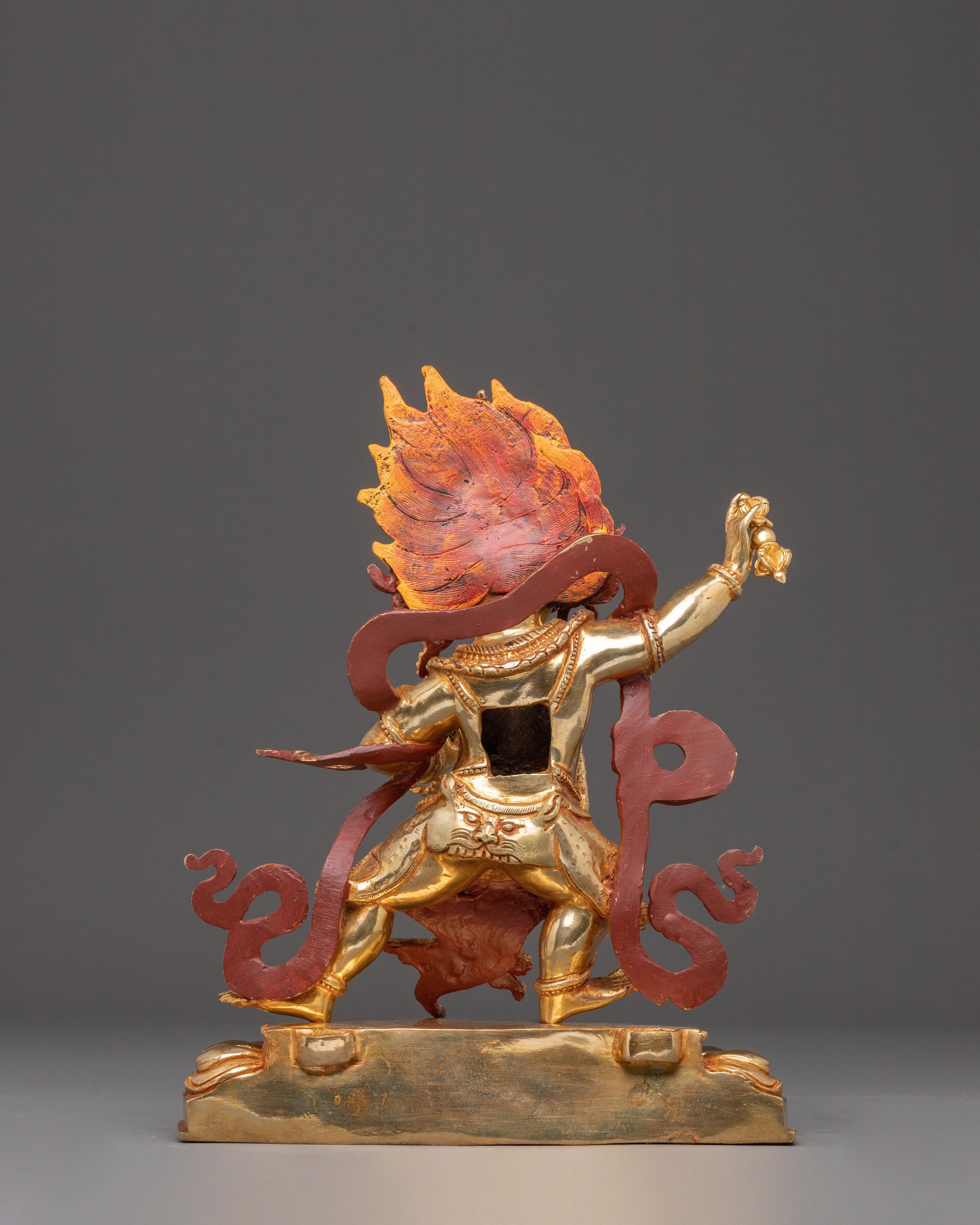 Handmade Vajrapani Statue of Protection | Wrathful Protector of Dharma