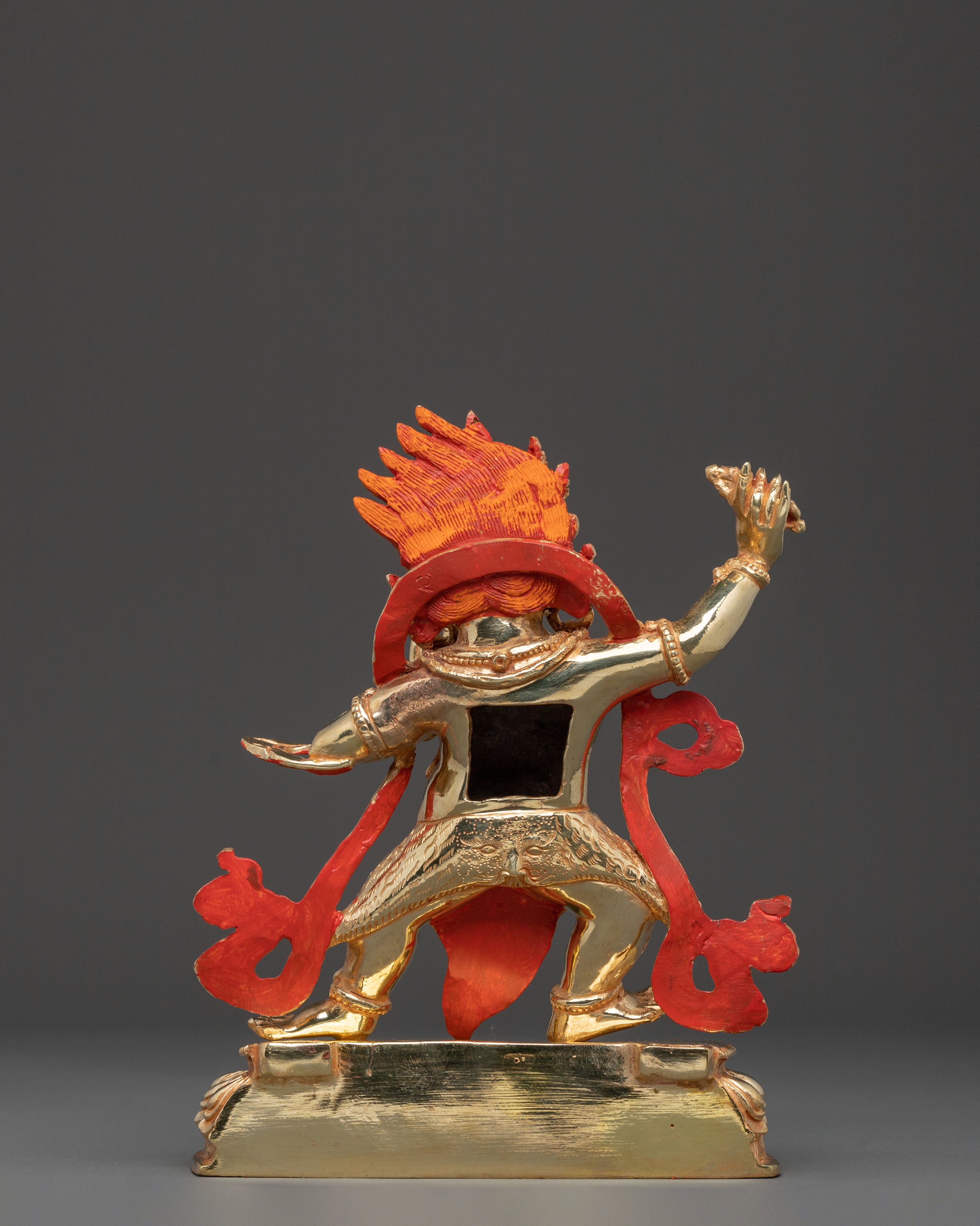 Handcrafted Vajrapani Sculpture | Wrathful Protector