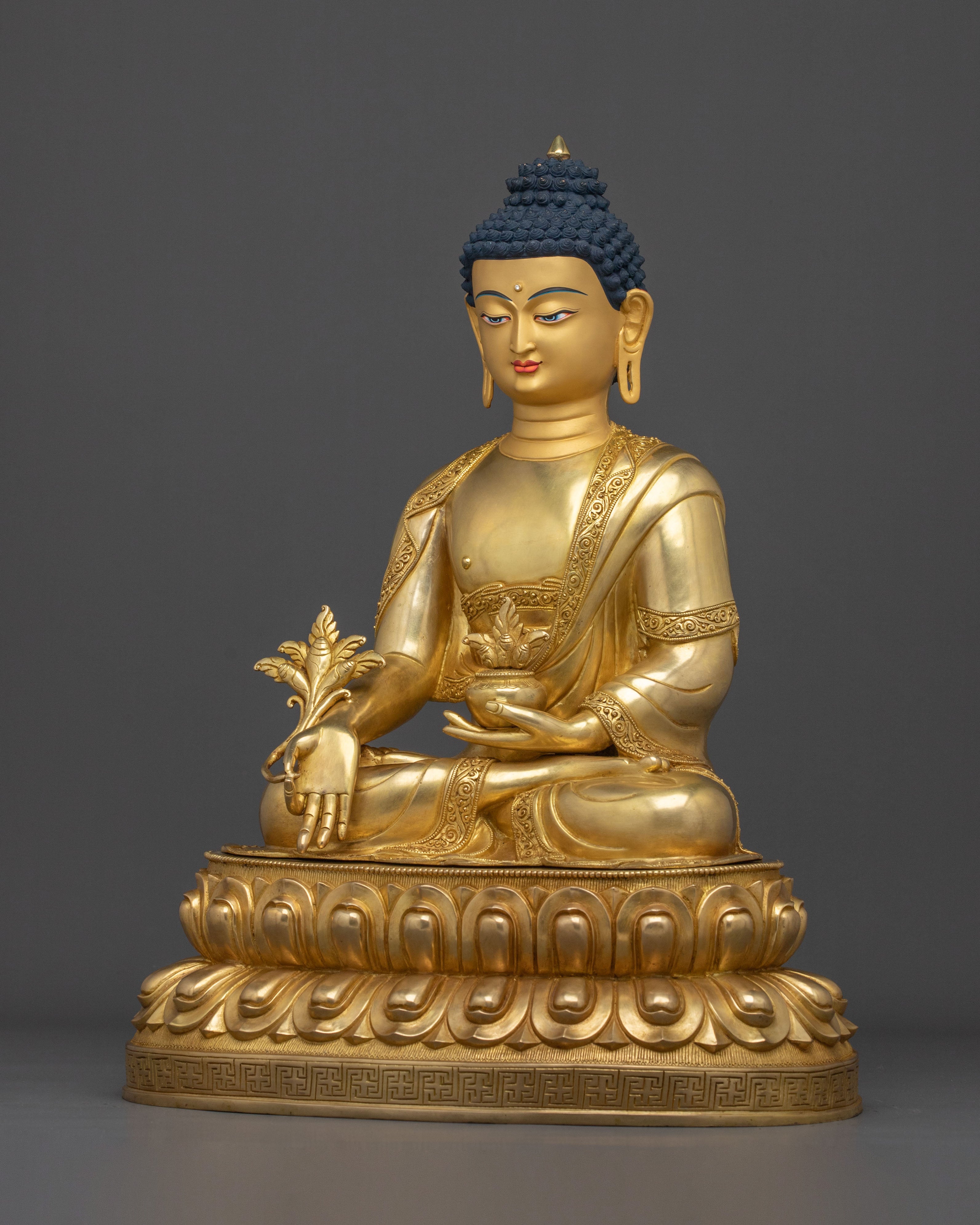 Bhaishajyaguru Statue of Healing Light | Altar Sculpture