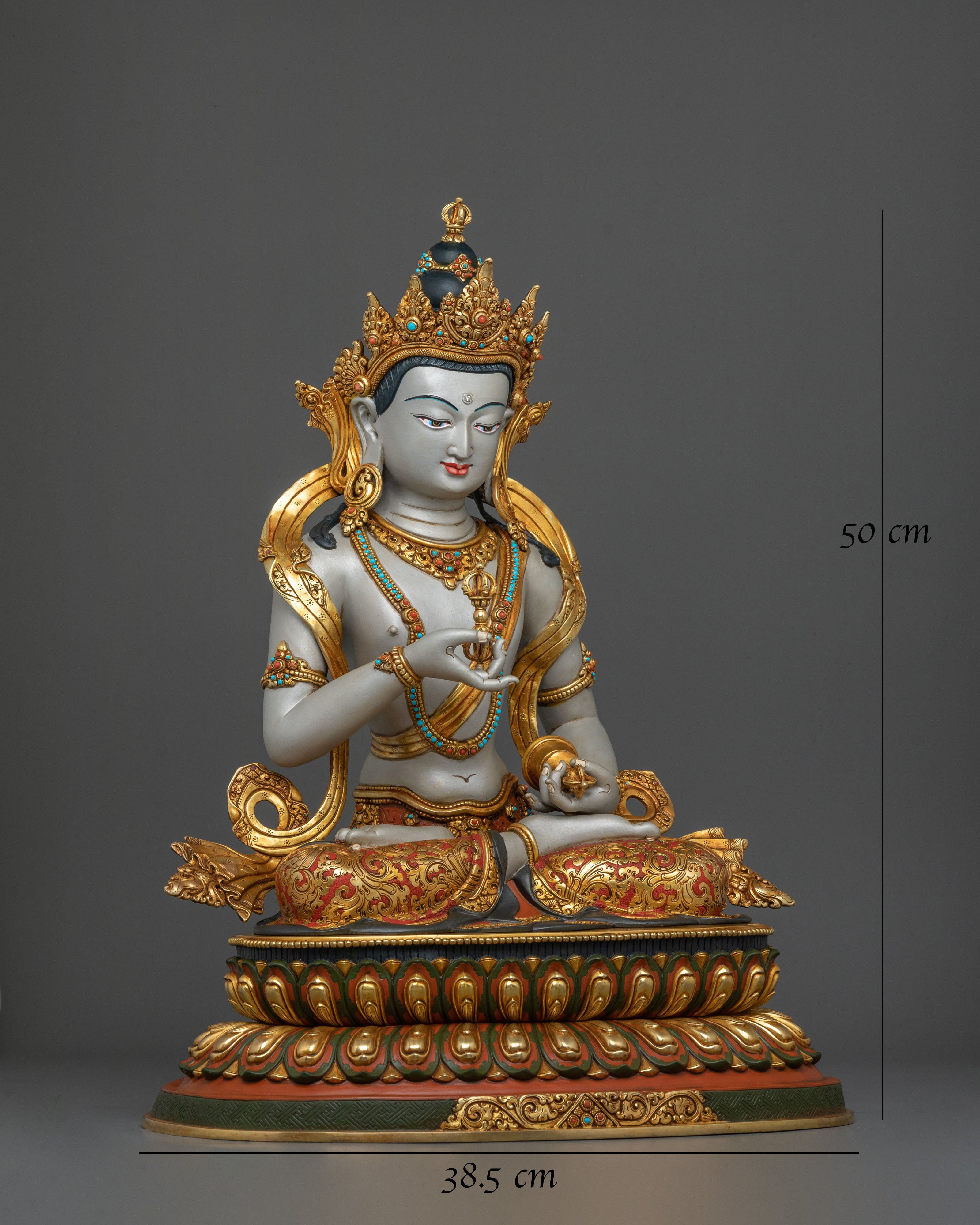 Dorje Sempa Golden Statue | Himalayan Craftsmanship