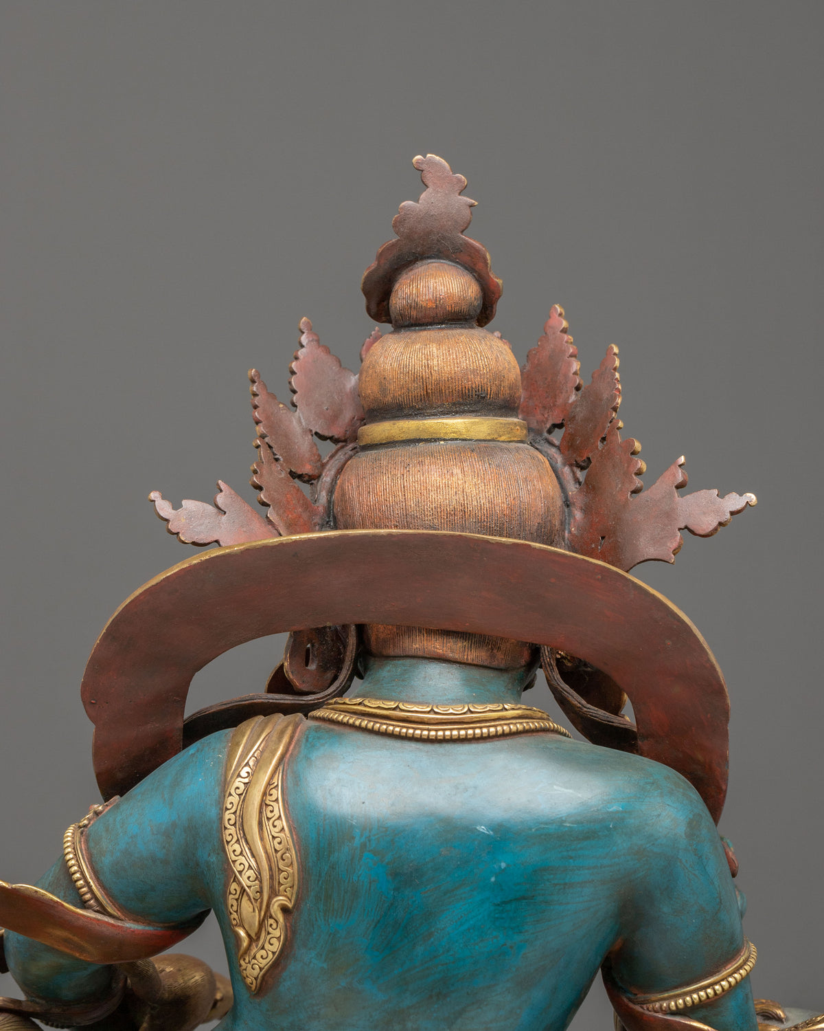 Namtoshe Copper Sculpture | Guardian King of Wealth and Protection