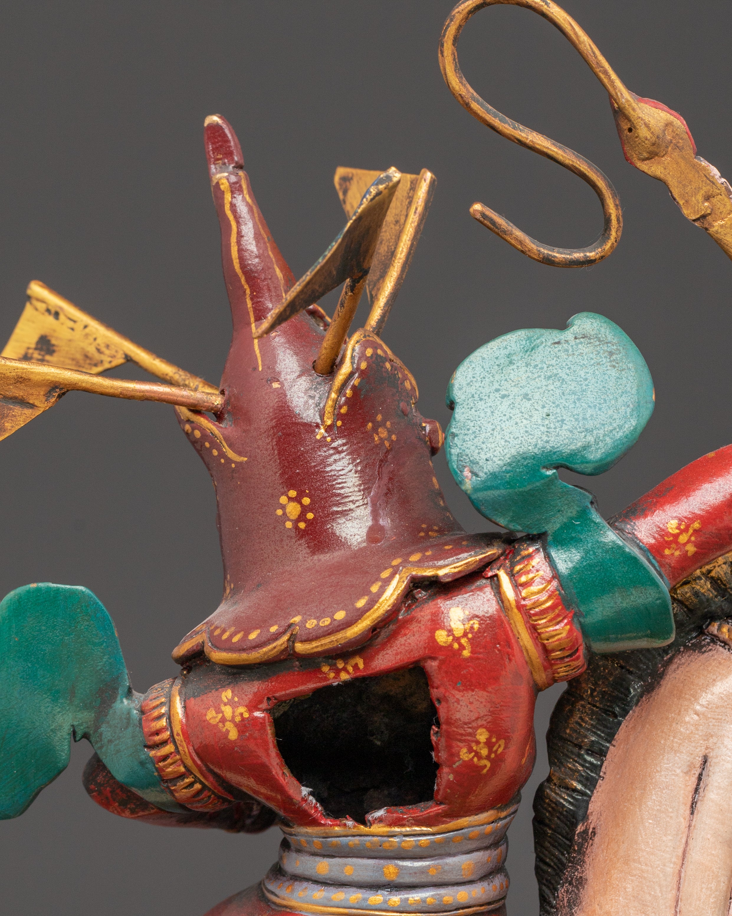 Himalayan Statue of King Gesar | Protector of the Land