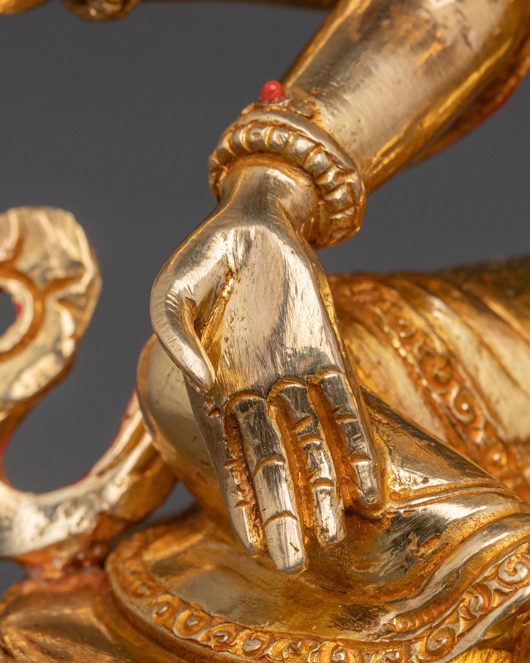 Vasudhara Tibetan Prosperity Statue | Meditation Altar Decor