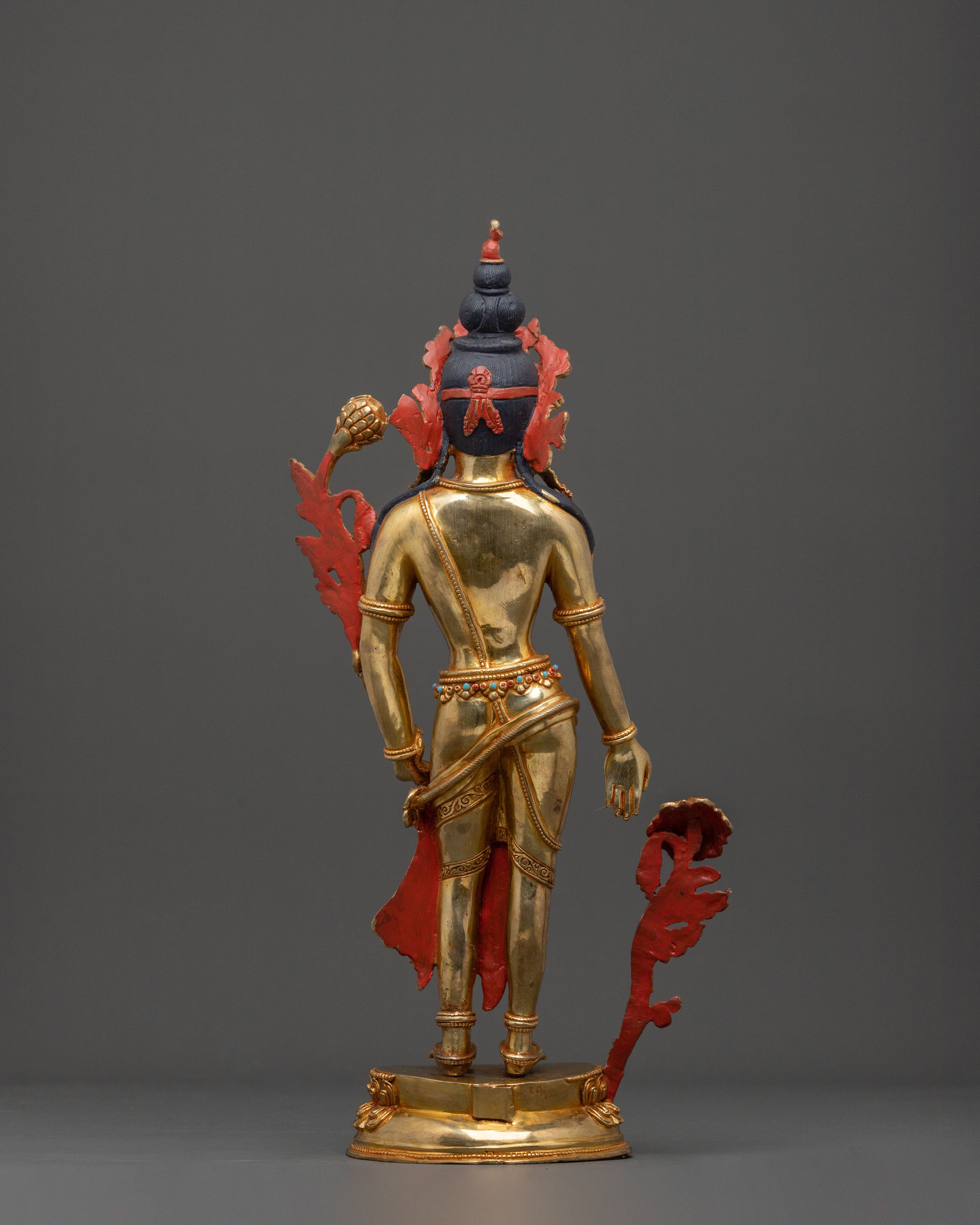 Padmapani Himalayan Buddhist Statue | Lotus Holder Bodhisattva of Compassion