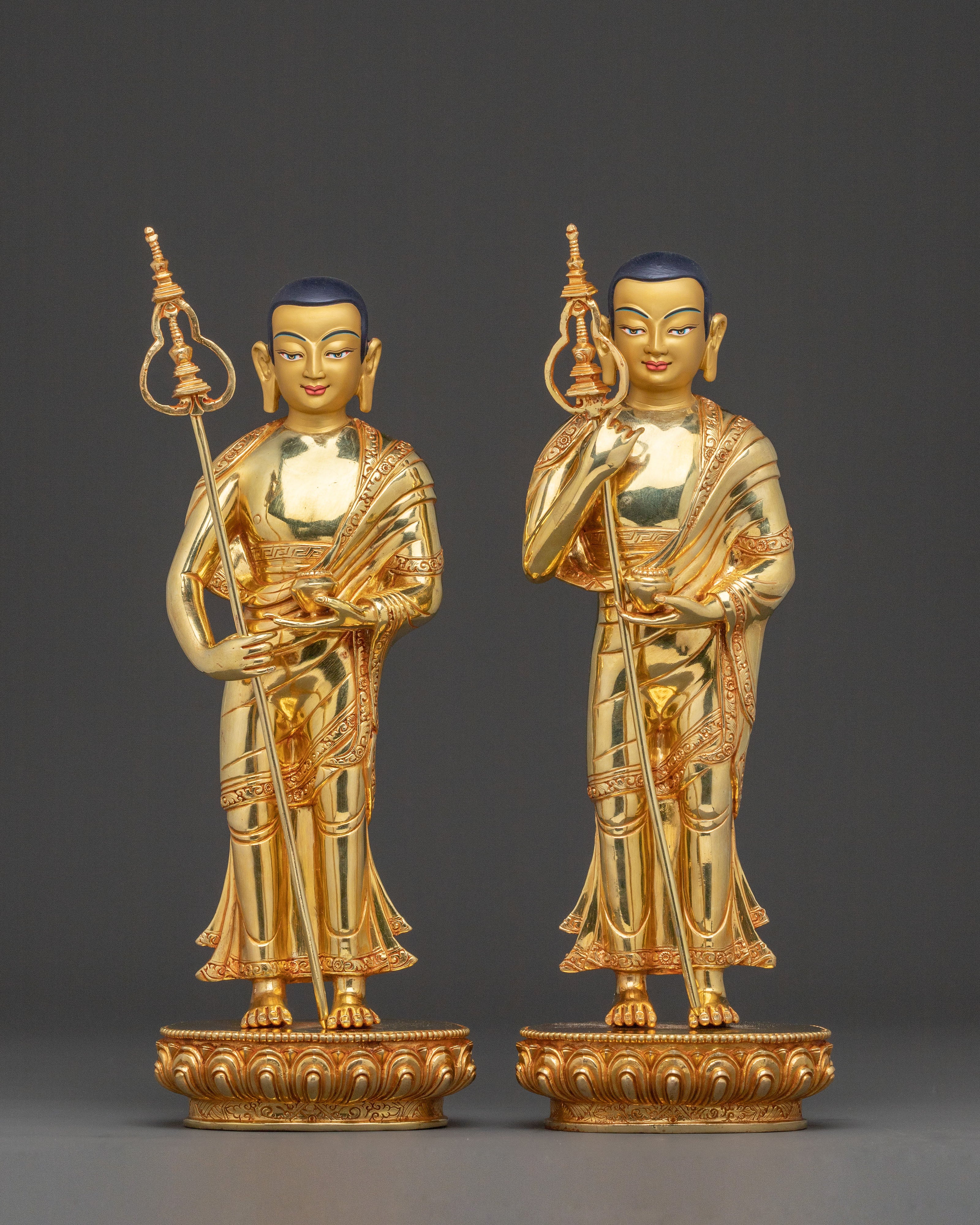 Disciples Sculpture of Shakyamuni Buddha 
