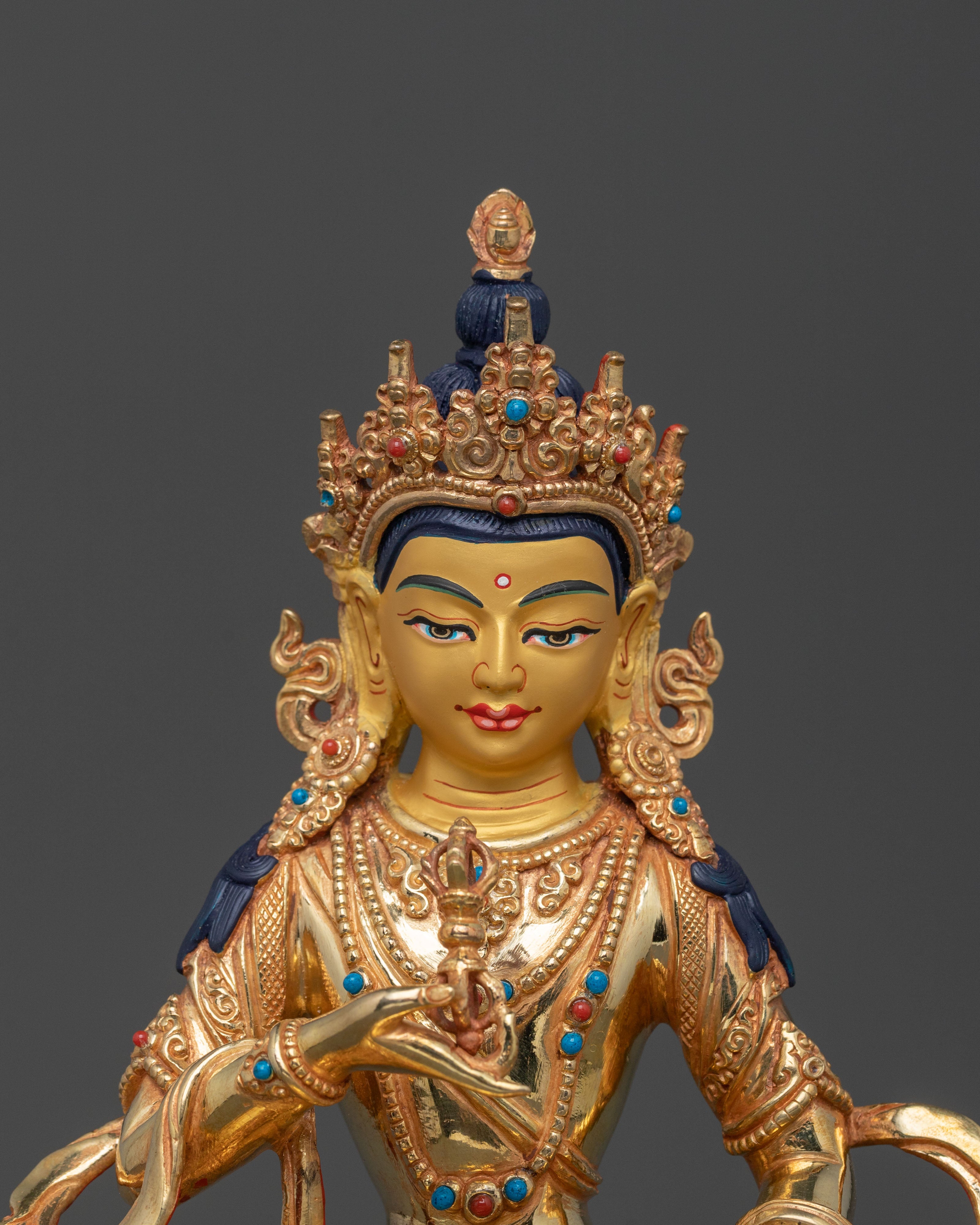 Traditional Statue of Vajrasattva | Deity of Purification Karma