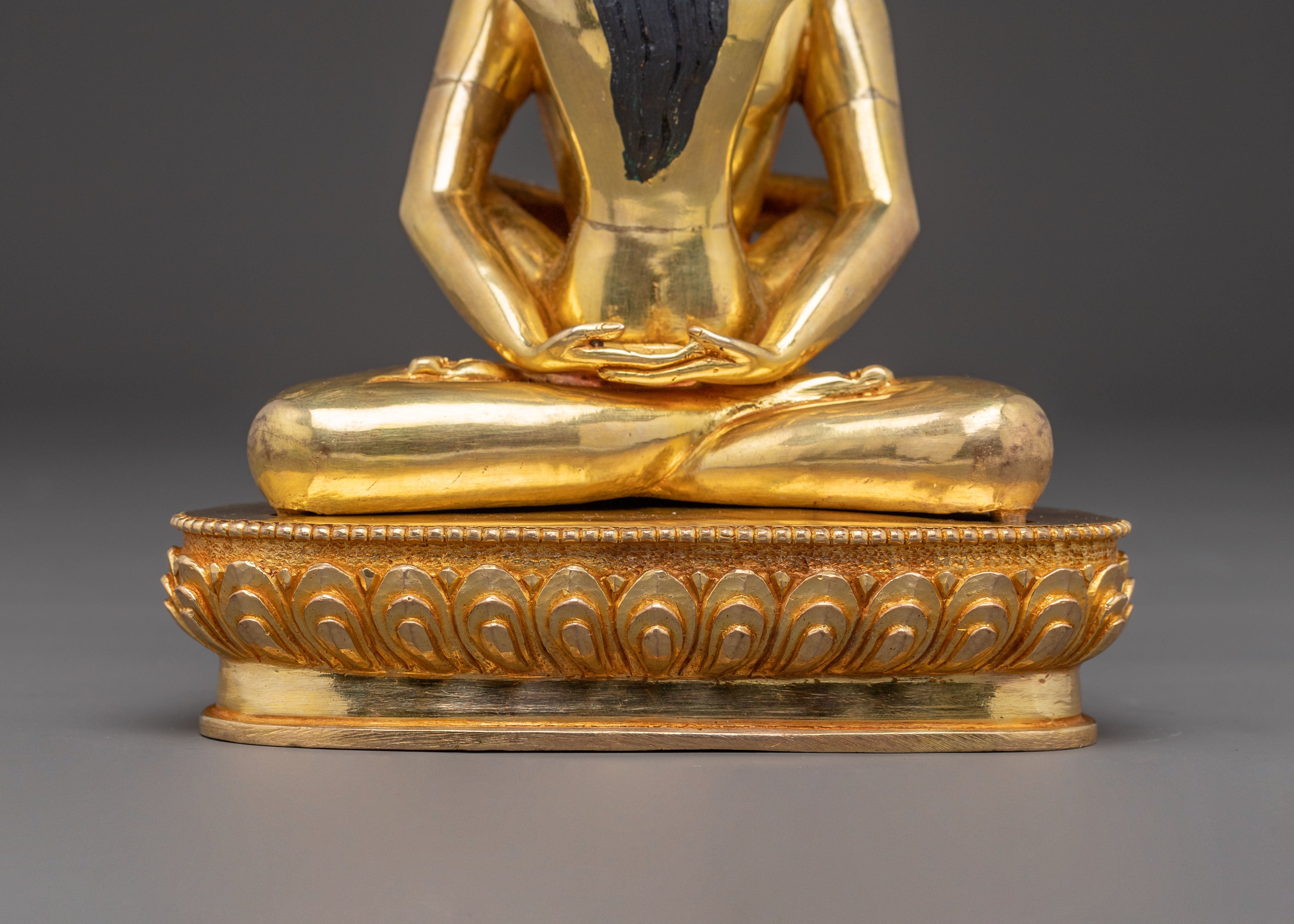 Buddha Samanthabhadra with Consort Statue