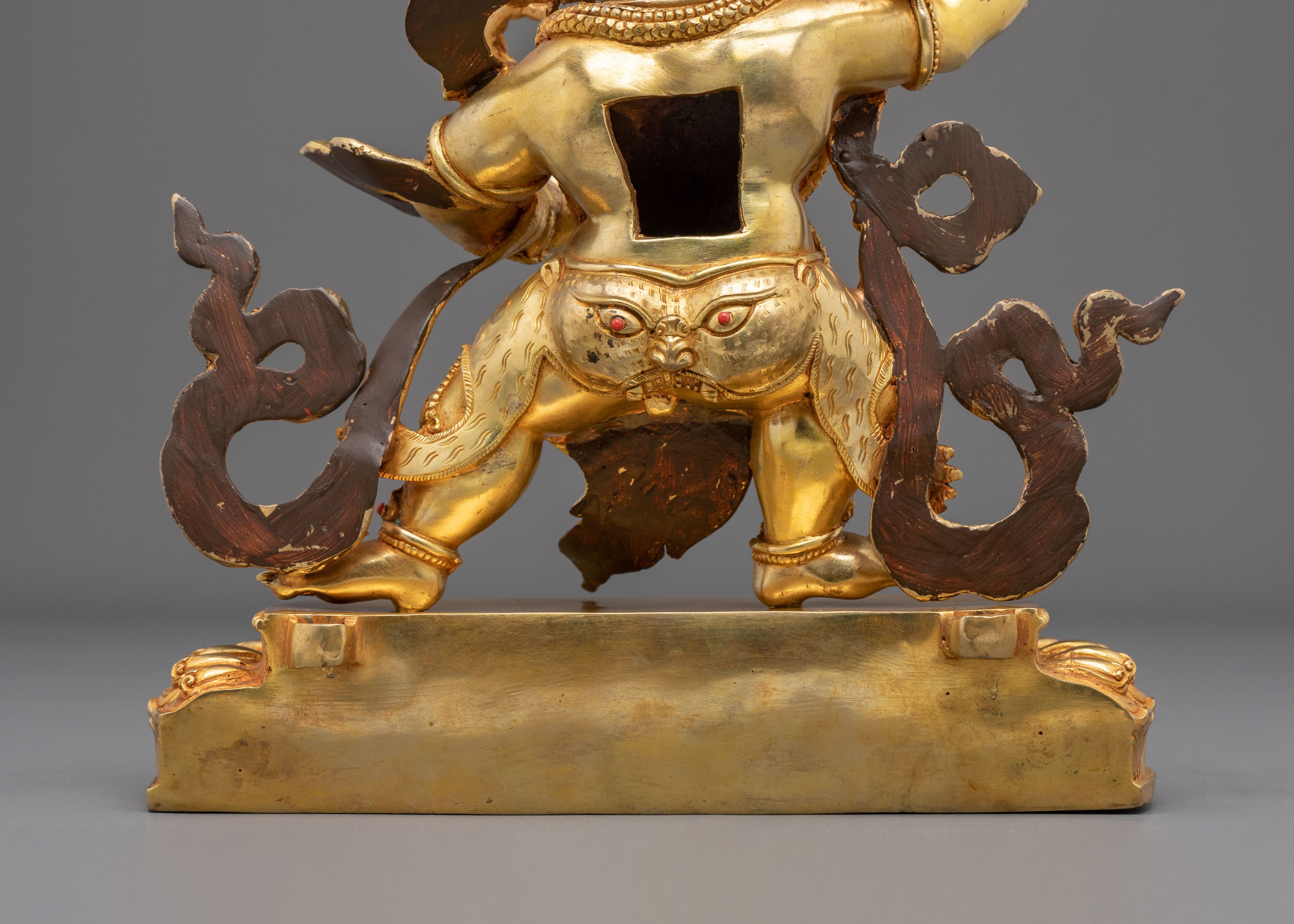 Mighty Protector Vajrapani Copper Sculpture