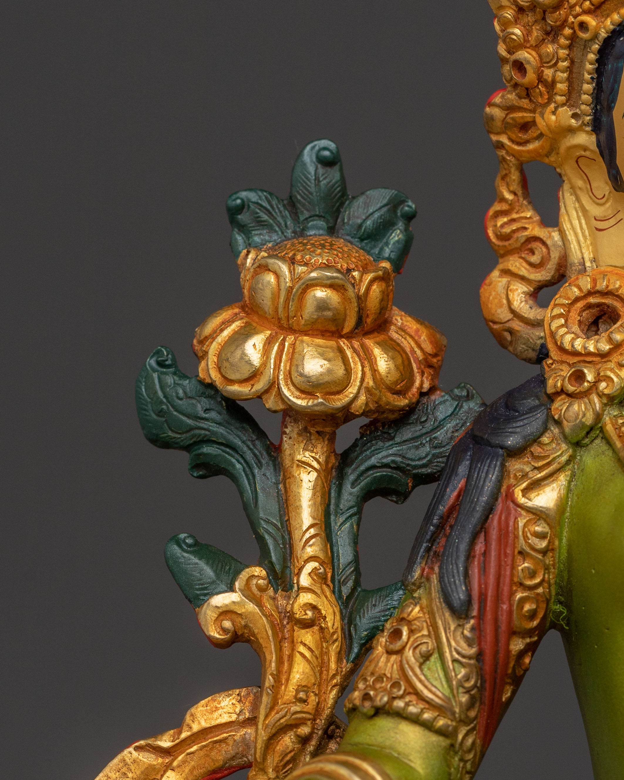 Handcrafted 21 Tara Statue Set | Altar Home Decor