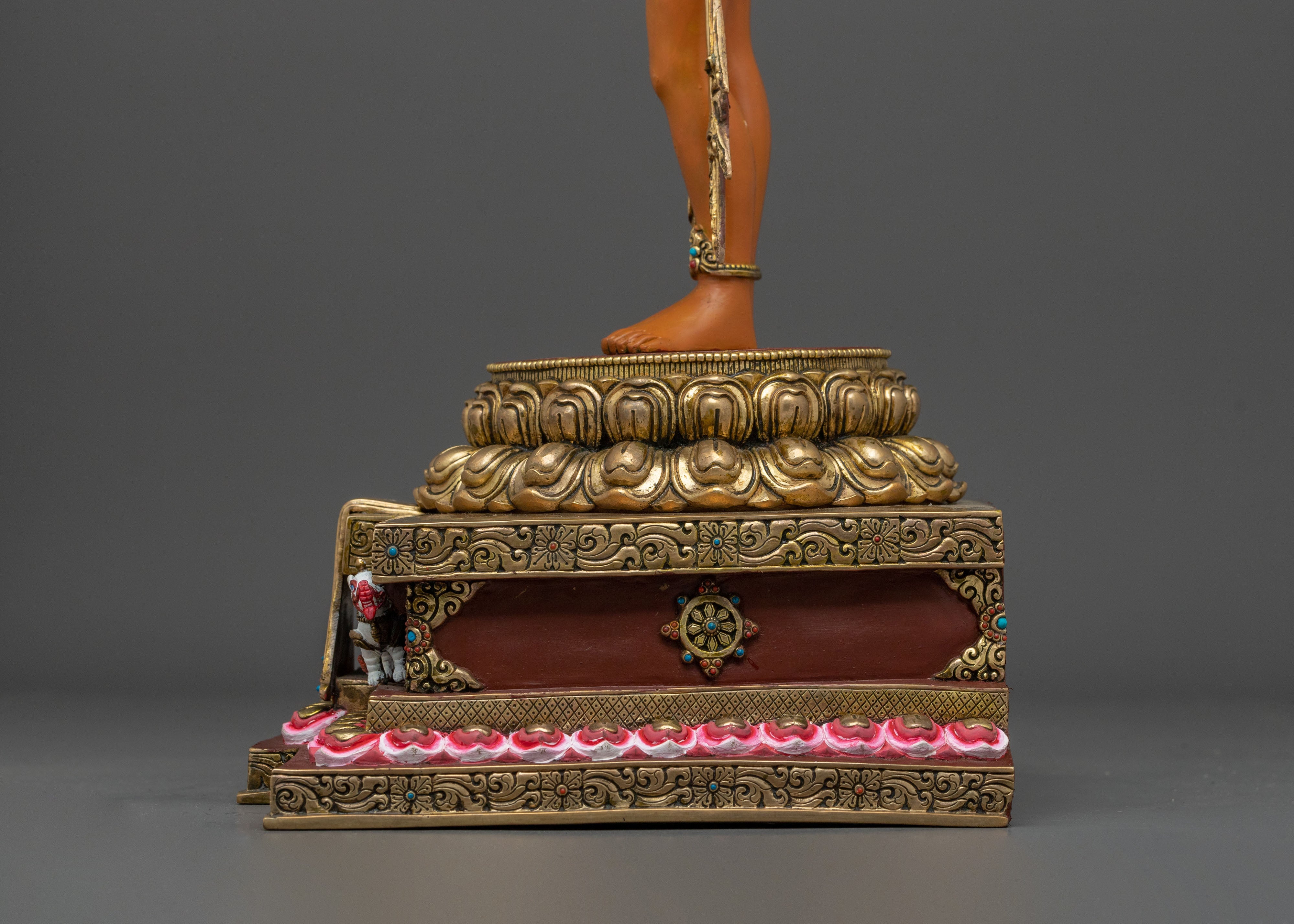 Handmade Maitreya Buddha Sculpture | Tibetan Buddhist Statue