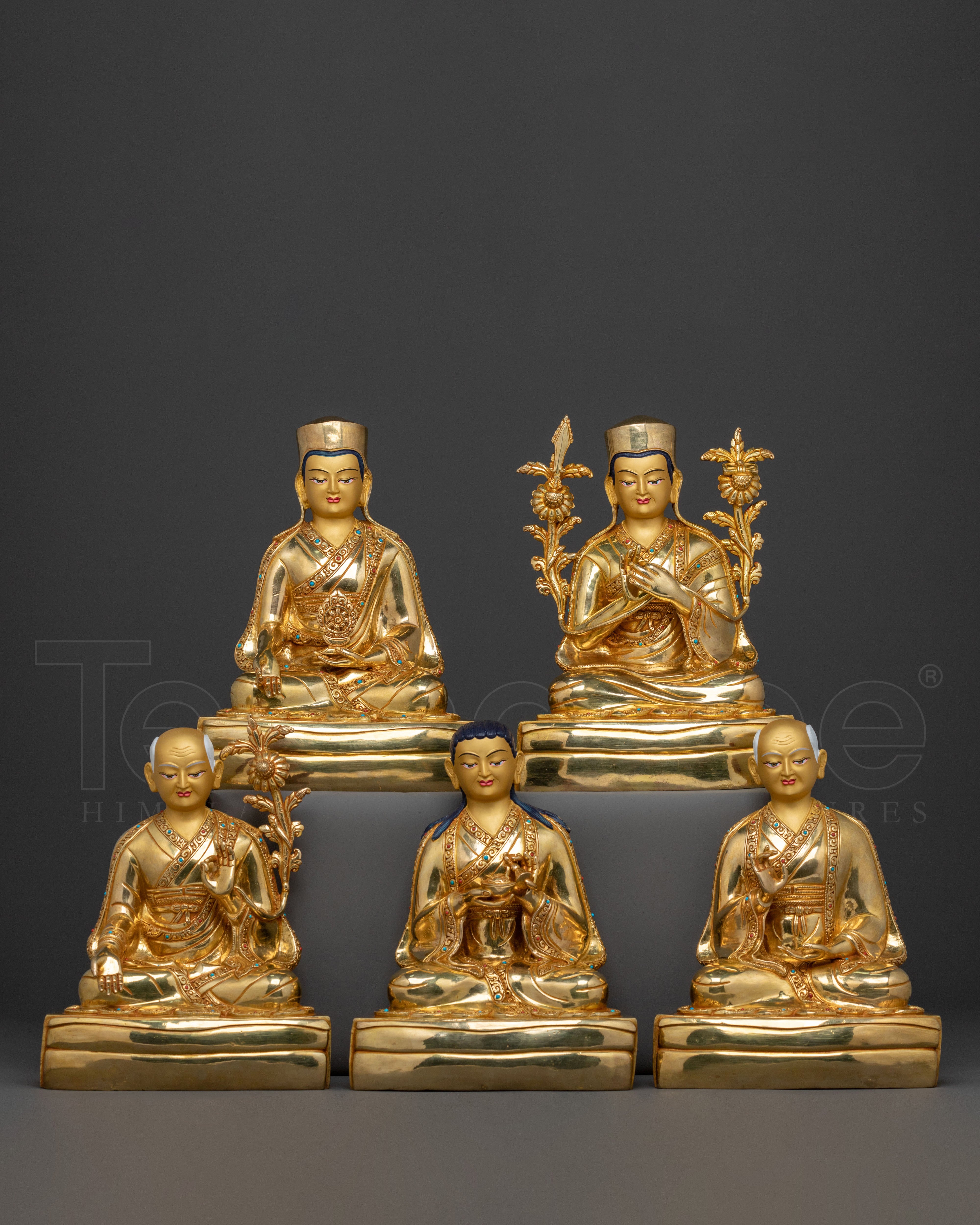 Statue Set of Shakya Master
