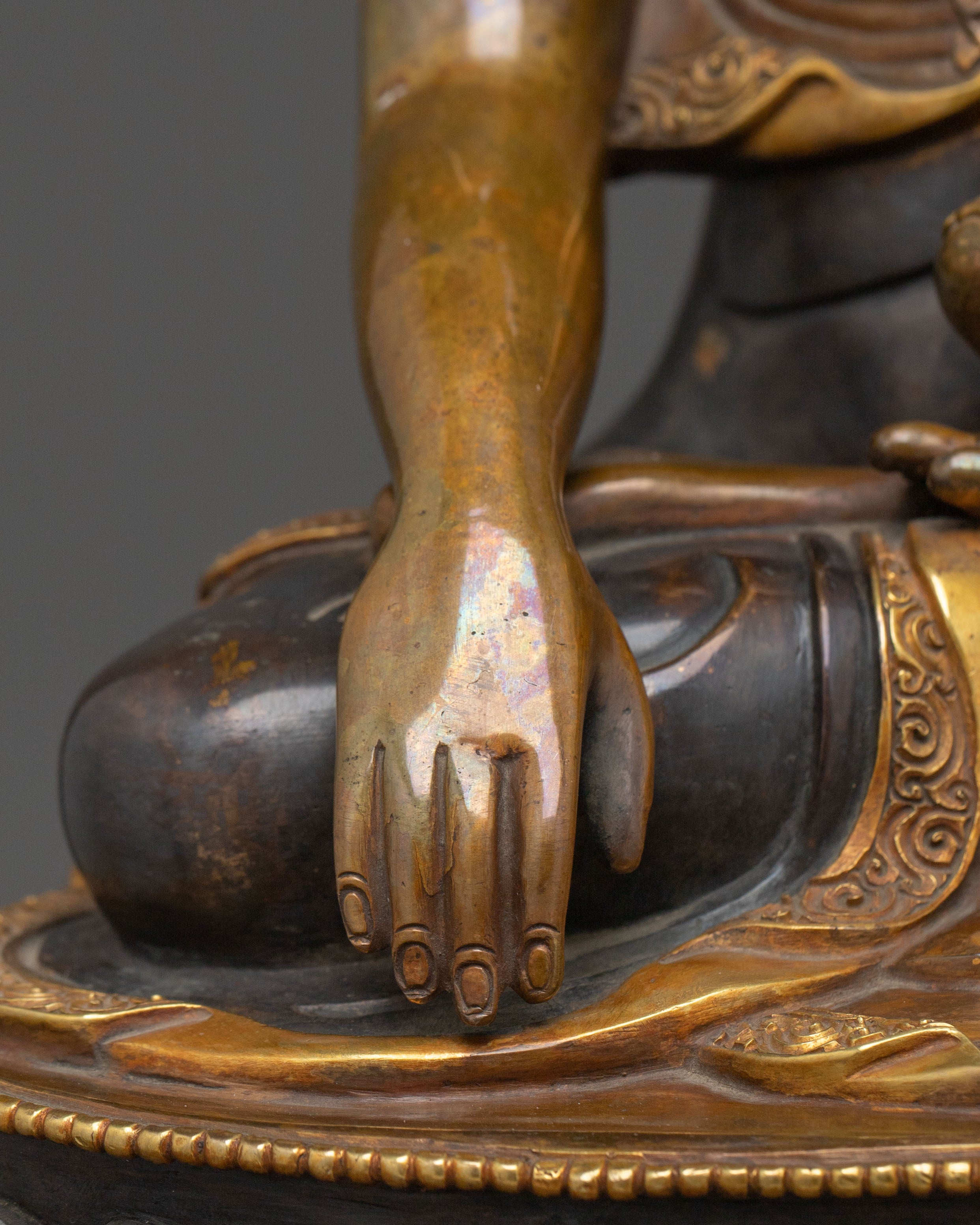 Shakyamuni Buddha Figurine on Throne | Enlightened ONE