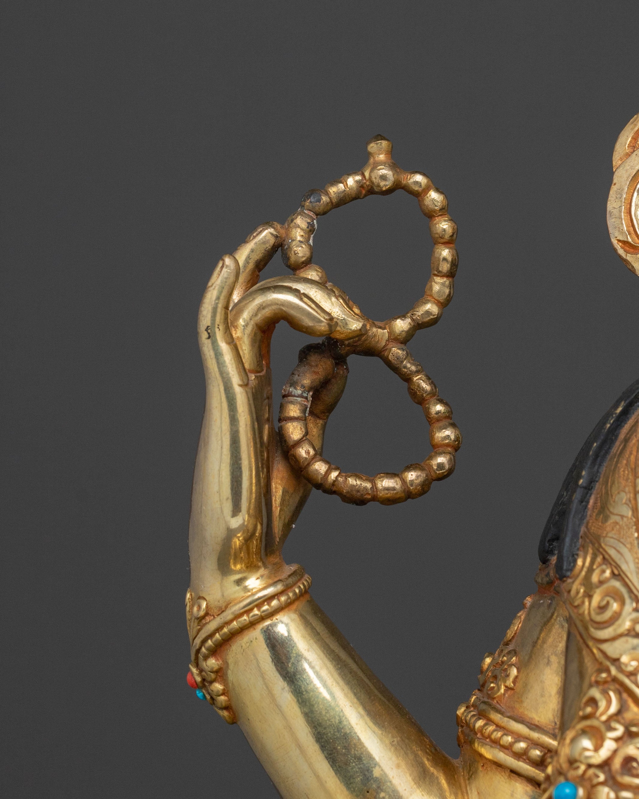 Tibetan Avalokiteshvara Spiritual Sculpture | Bodhisattva of Compassion
