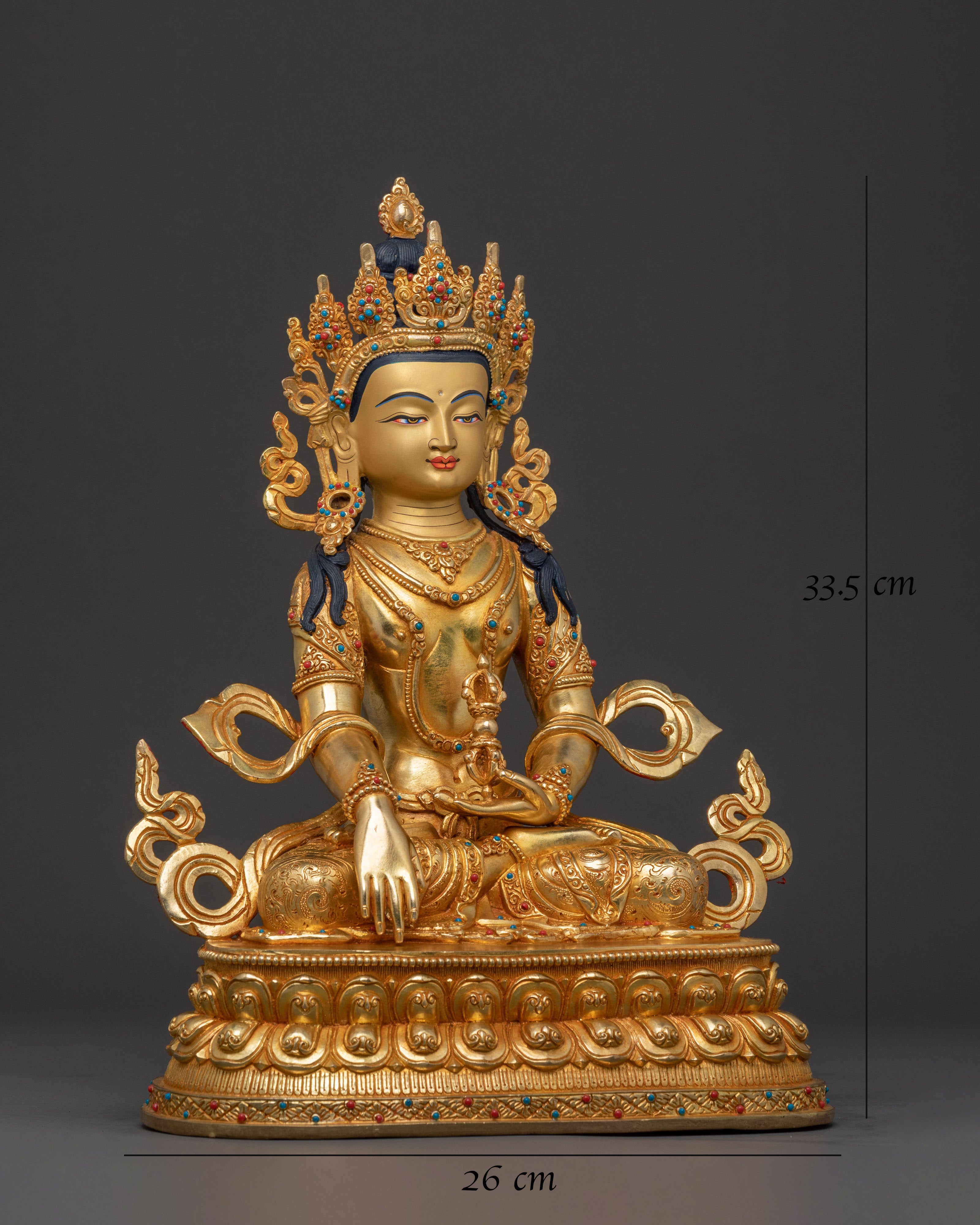 Handcrafted Mitrugpa Statue | Copper Figure