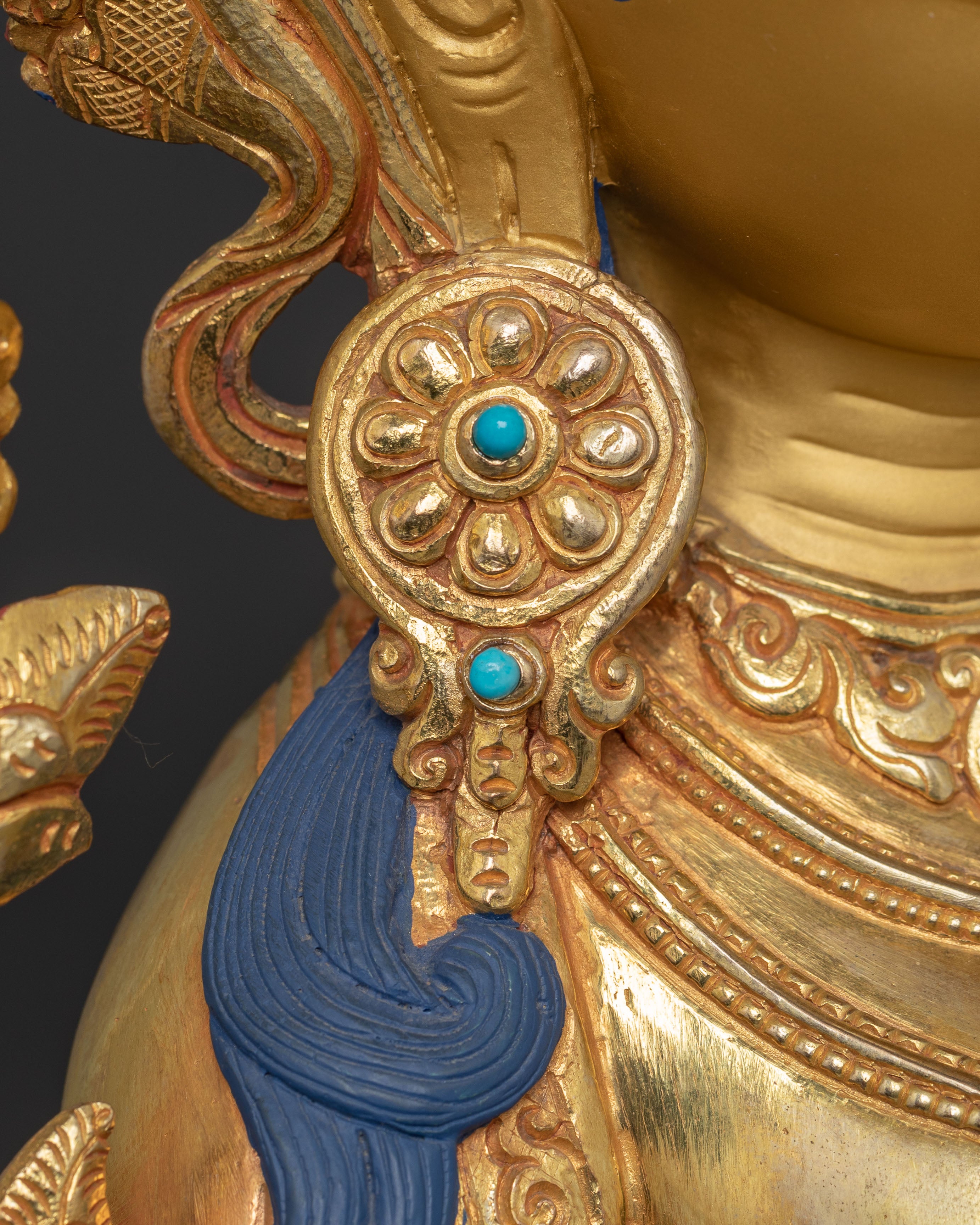 White Tara Golden Statue | The Divine Embodiment of Compassion