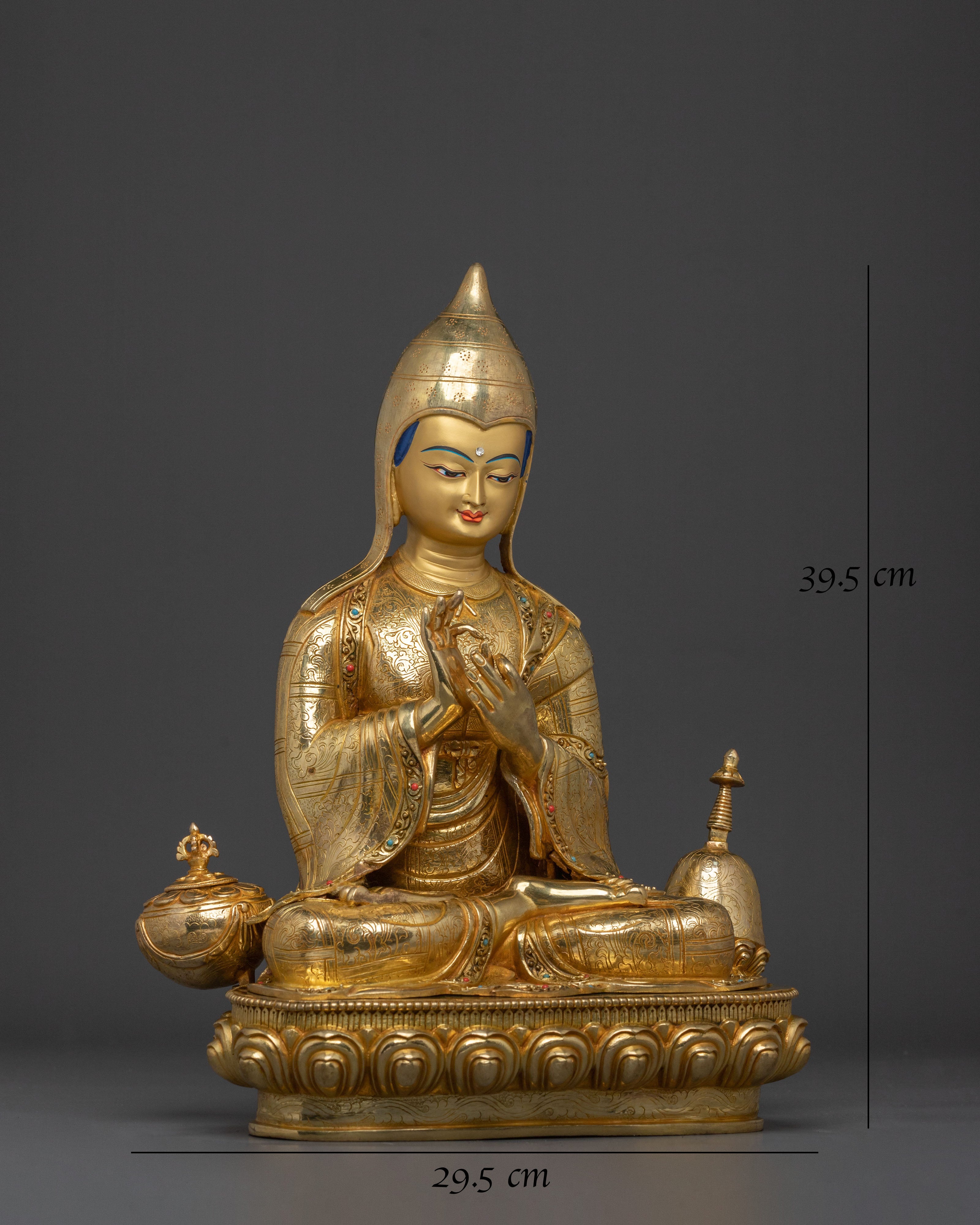 Atisa Sacred Statue: Great Buddhist Master of Wisdom & Reform